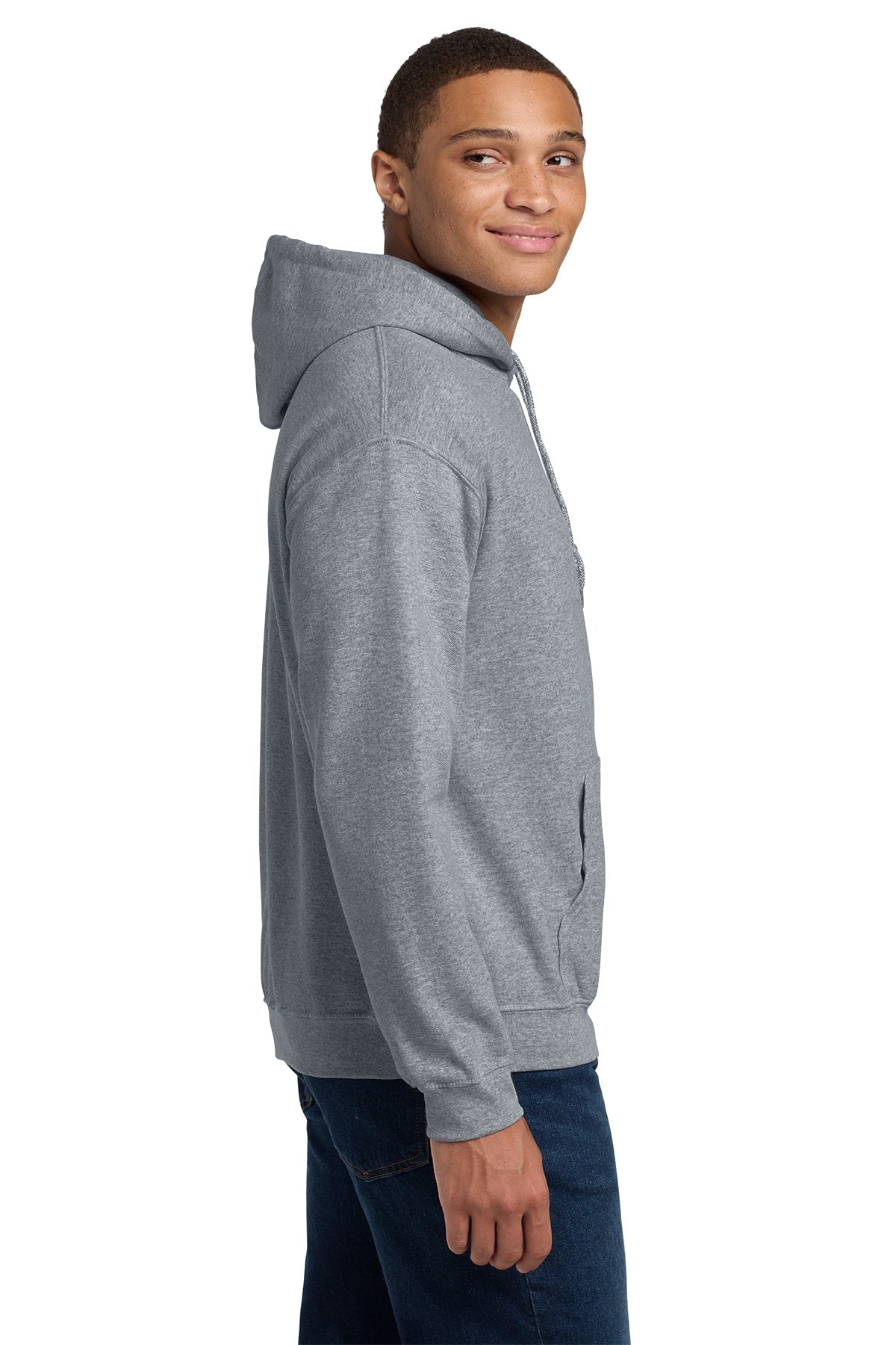 Gildan Heavy Blend Hooded Sweatshirt Sport Grey