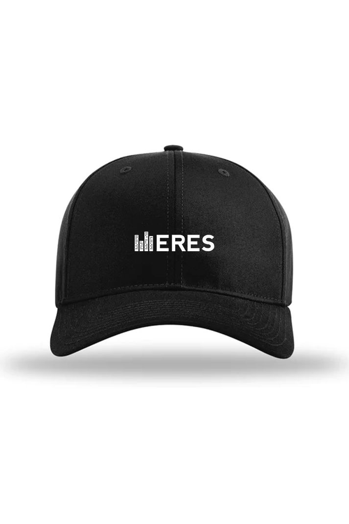Richardson Pro Twill Snapback, Black [ERES]