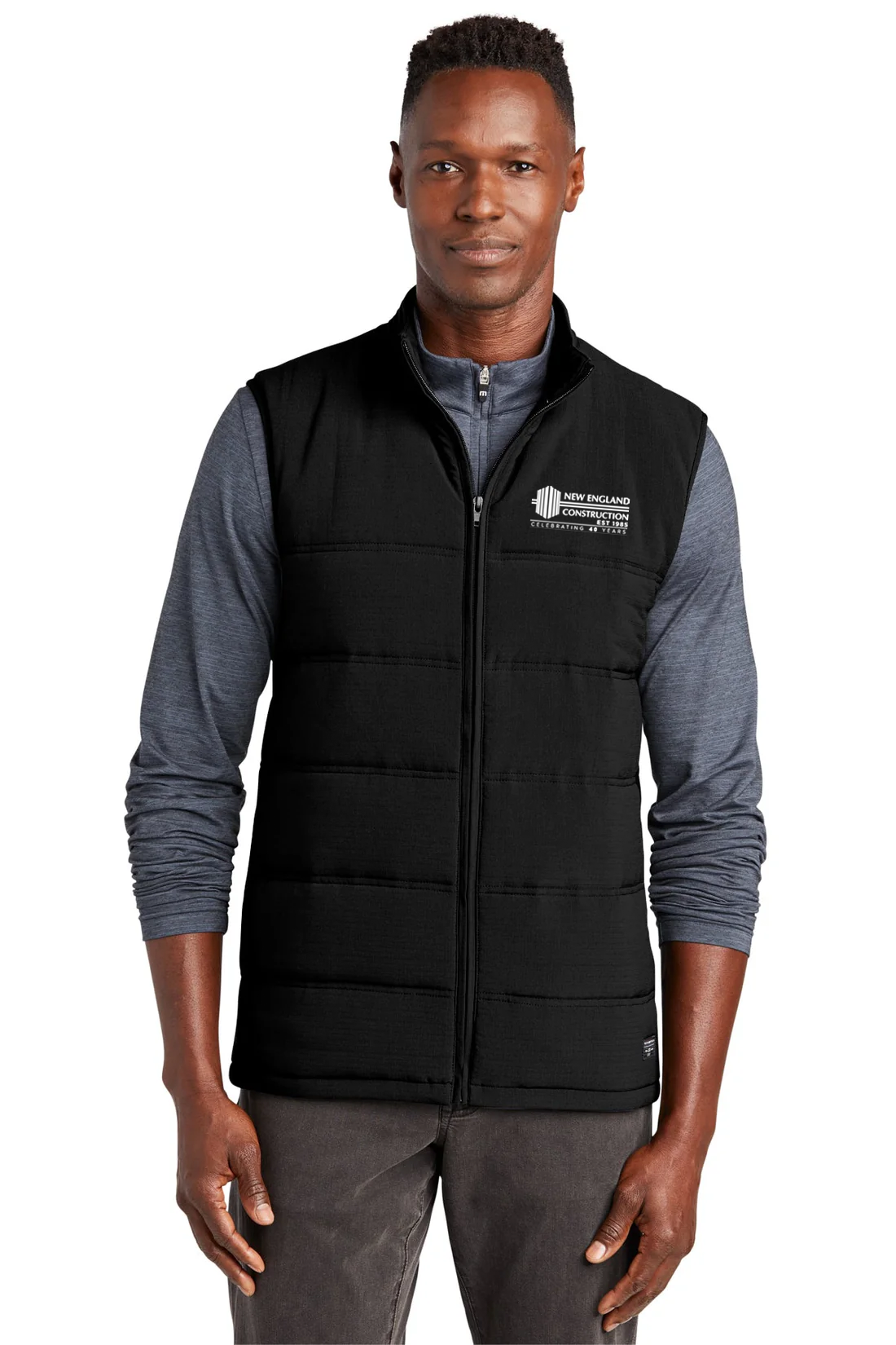 TravisMathew Cold Bay Vest, Black [New England Construction]