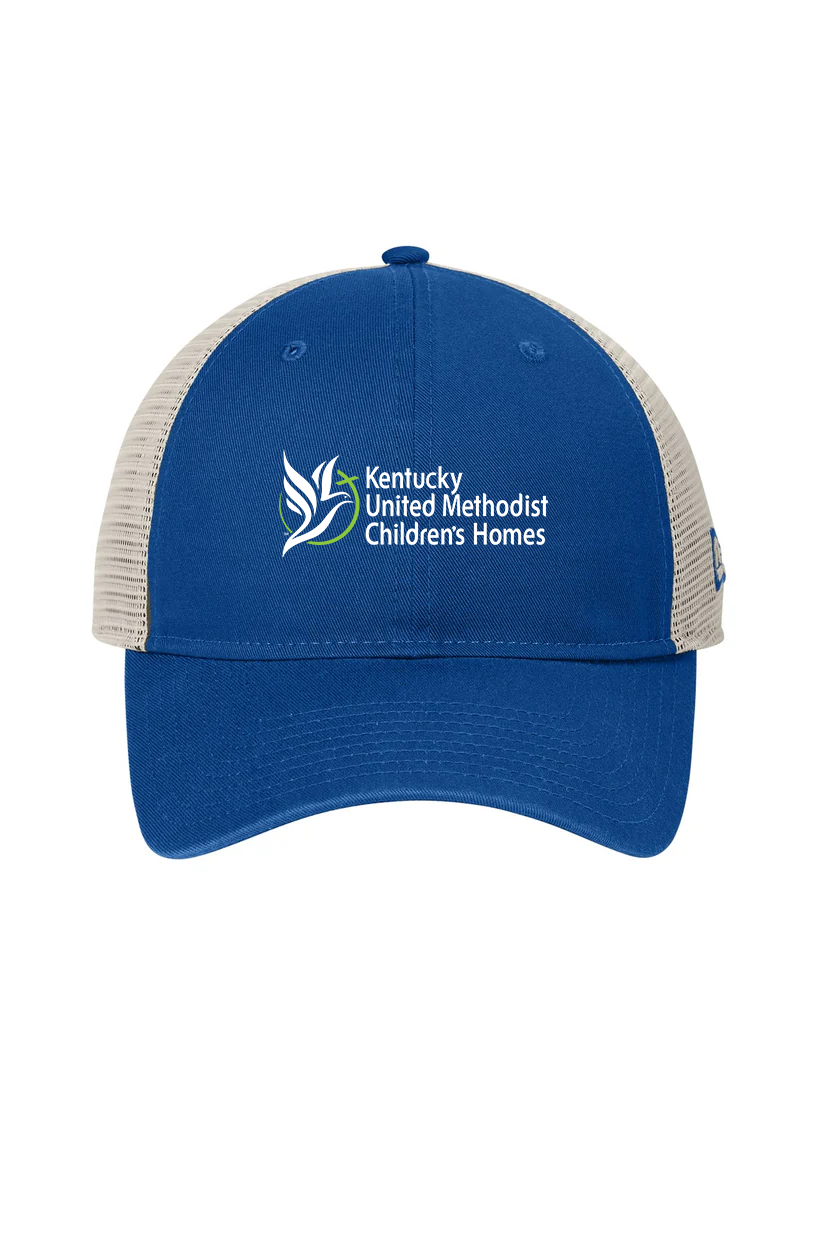 New Era 9TWENTY Unstructured Mesh Snapback Cap, Royal/ Stone [Kentucky United Methodist Children's Homes]