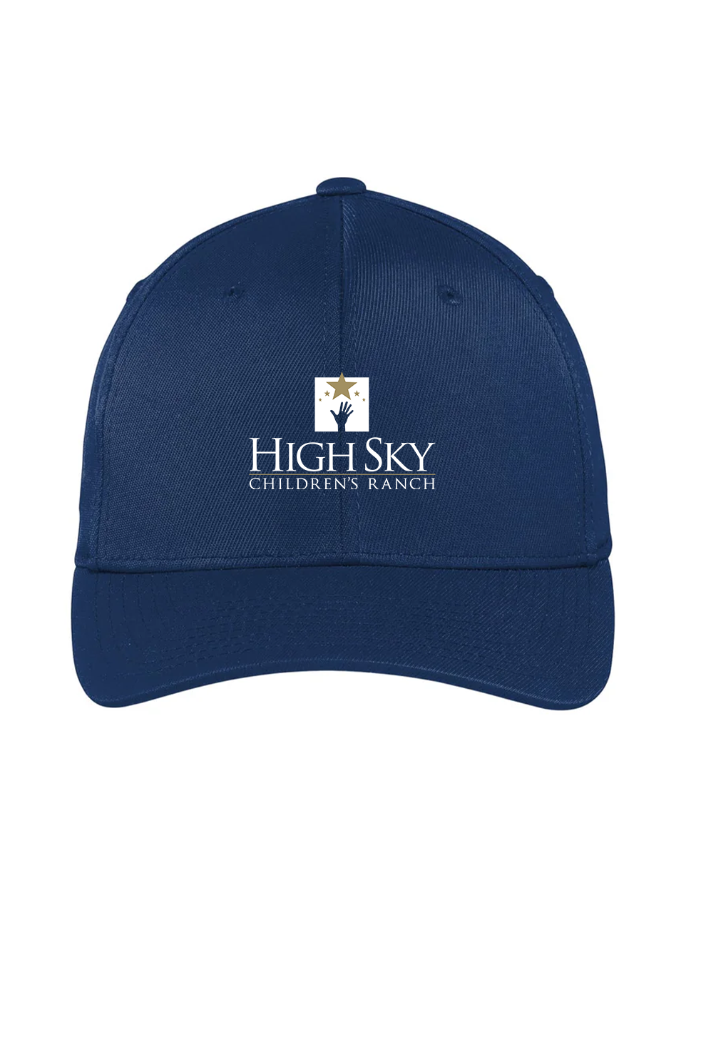 Sport-Tek Flexfit Performance Solid Cap, True Navy [High Sky Children's Ranch]