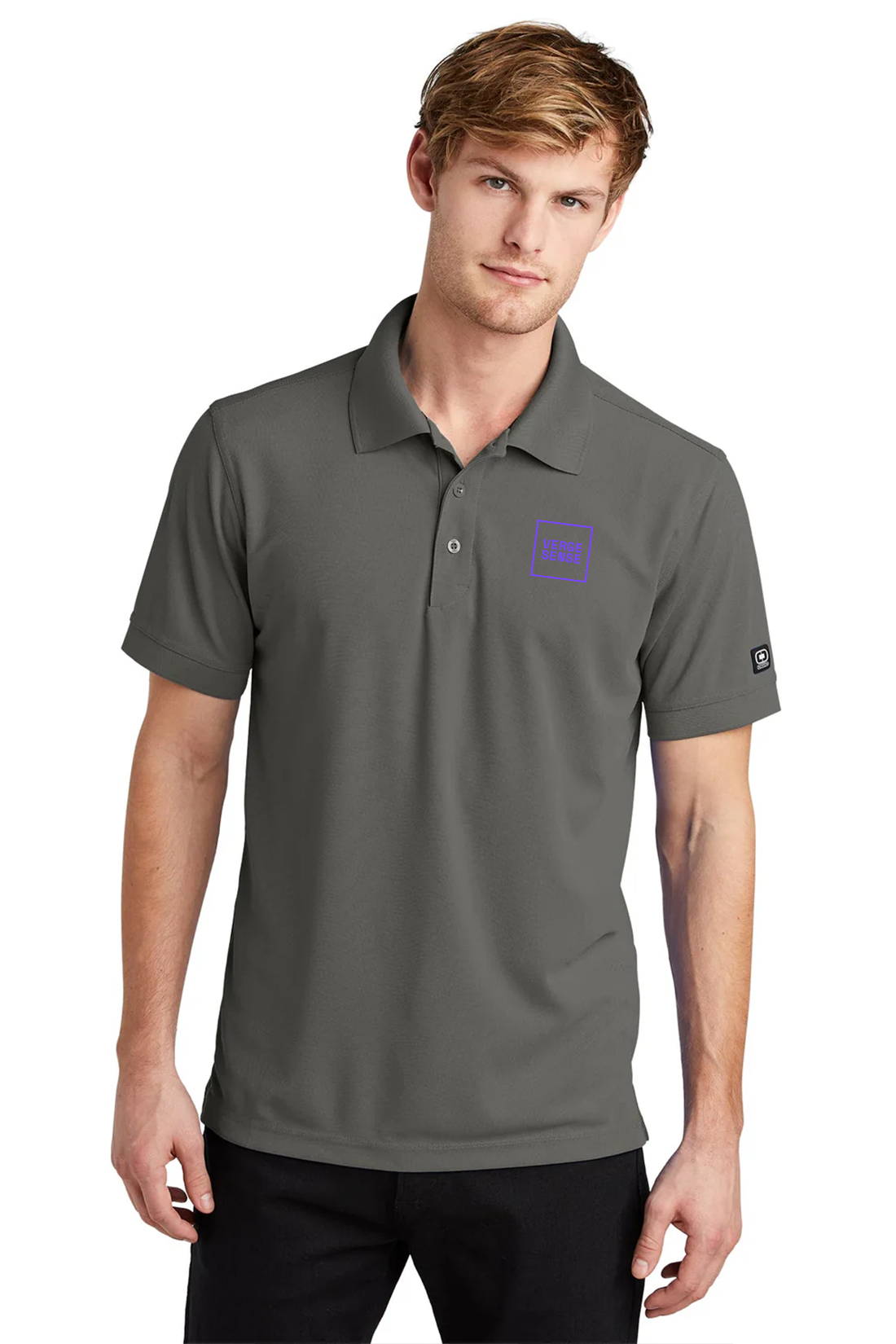 OGIO Caliber Polo, Polo Rogue Grey [VergeSense]