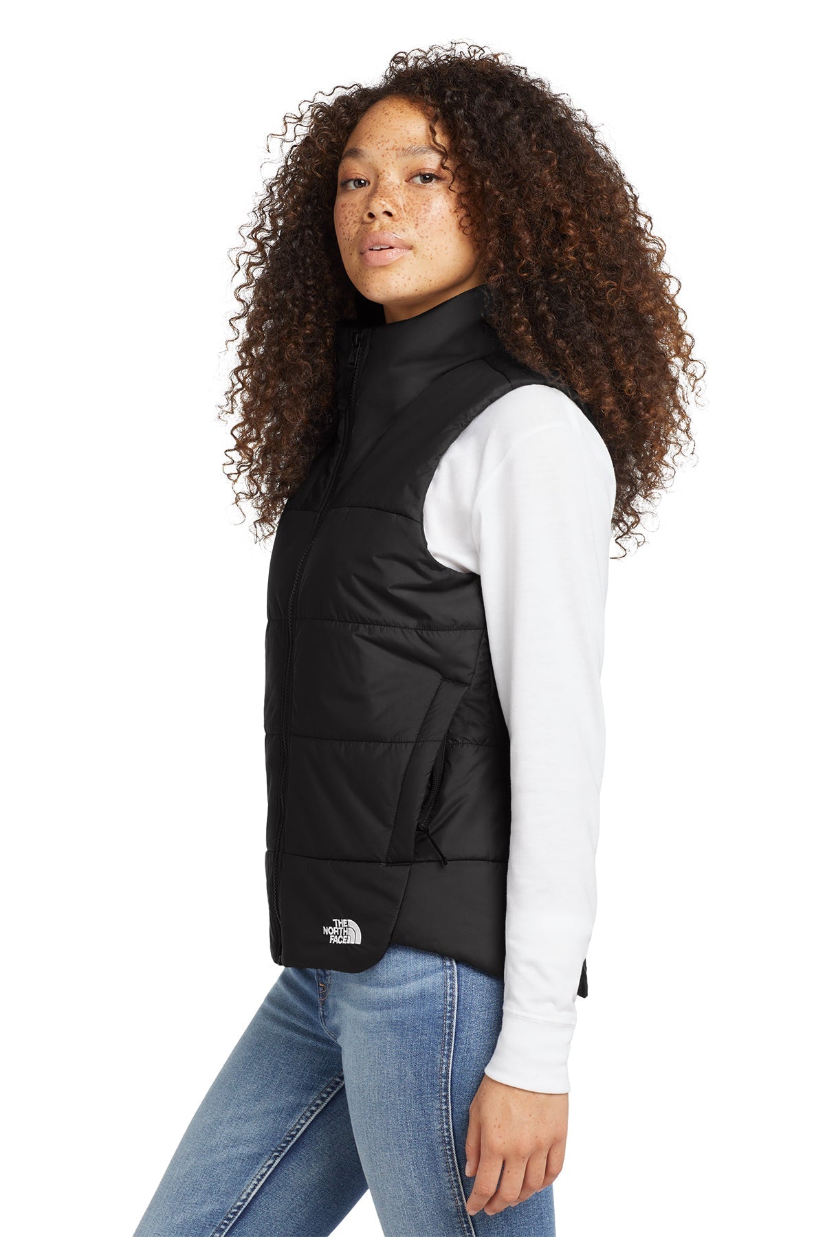The North Face Womens Everyday Custom Insulated Vests, TNF Black [Schier]