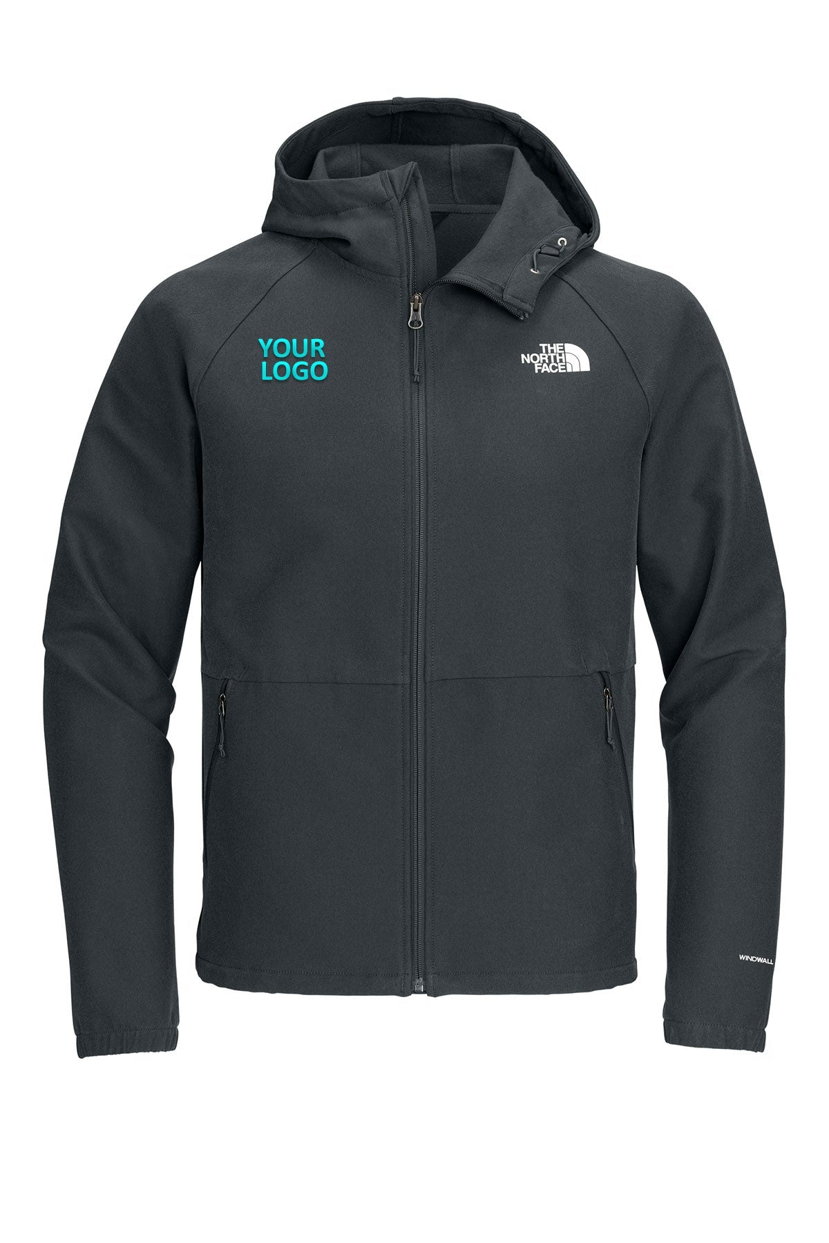 North Face Barr Lake Hooded Soft Shell Jackets, Asphalt Grey Dark Heather [Launch Test 1]