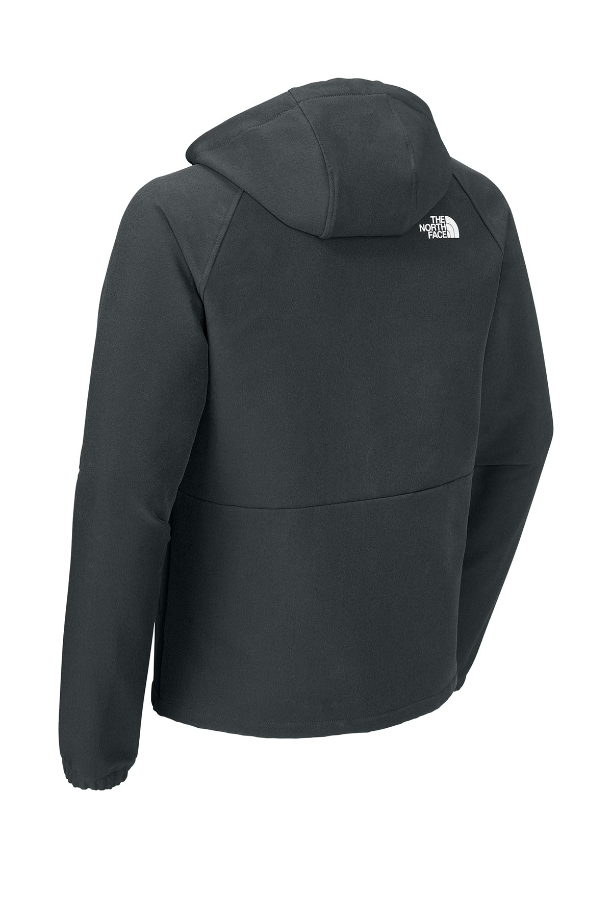 North Face Barr Lake Hooded Soft Shell Jackets, Asphalt Grey Dark Heather