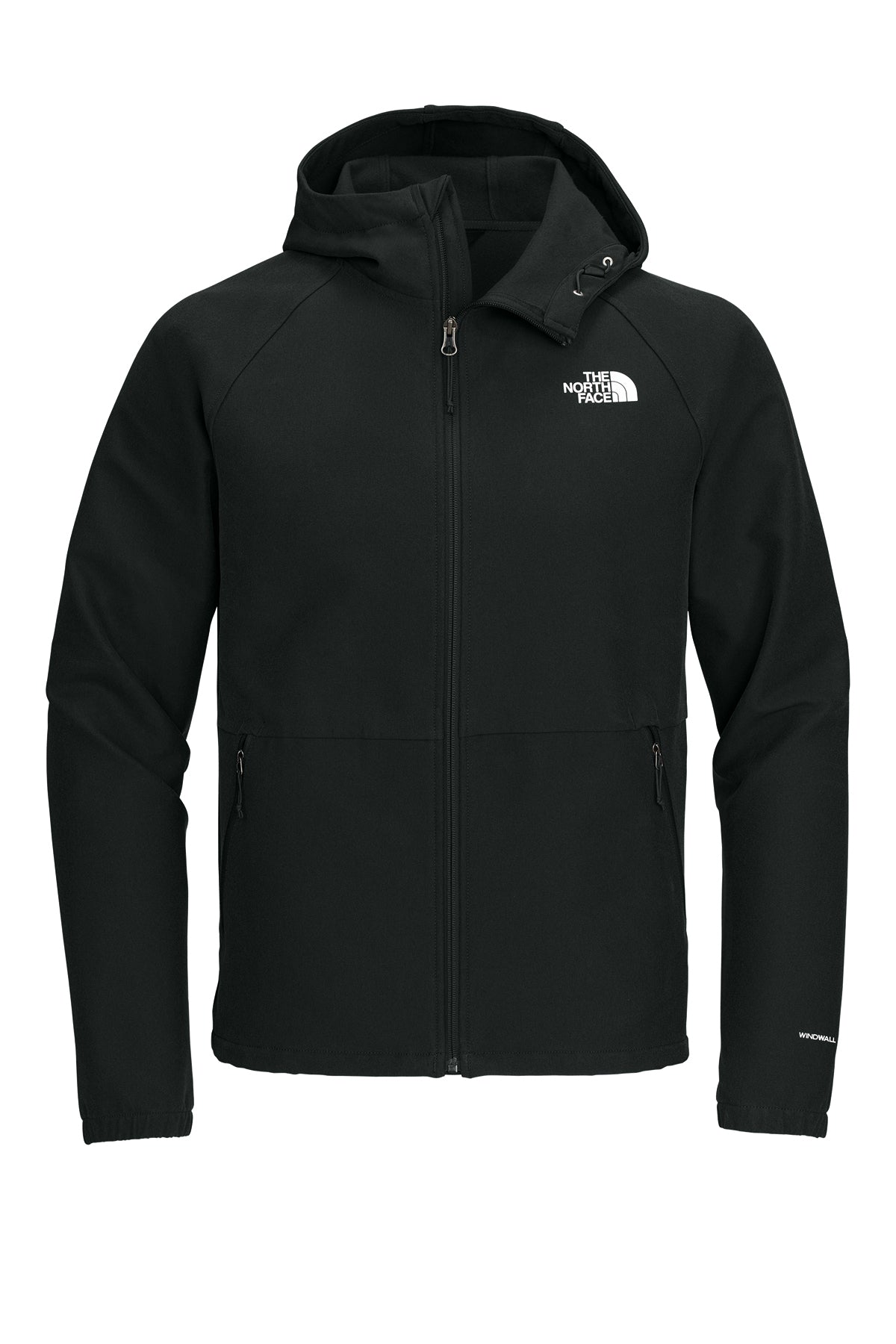 North Face Barr Lake Hooded Soft Shell Jackets, Black Heather [Harford Crisis Response]