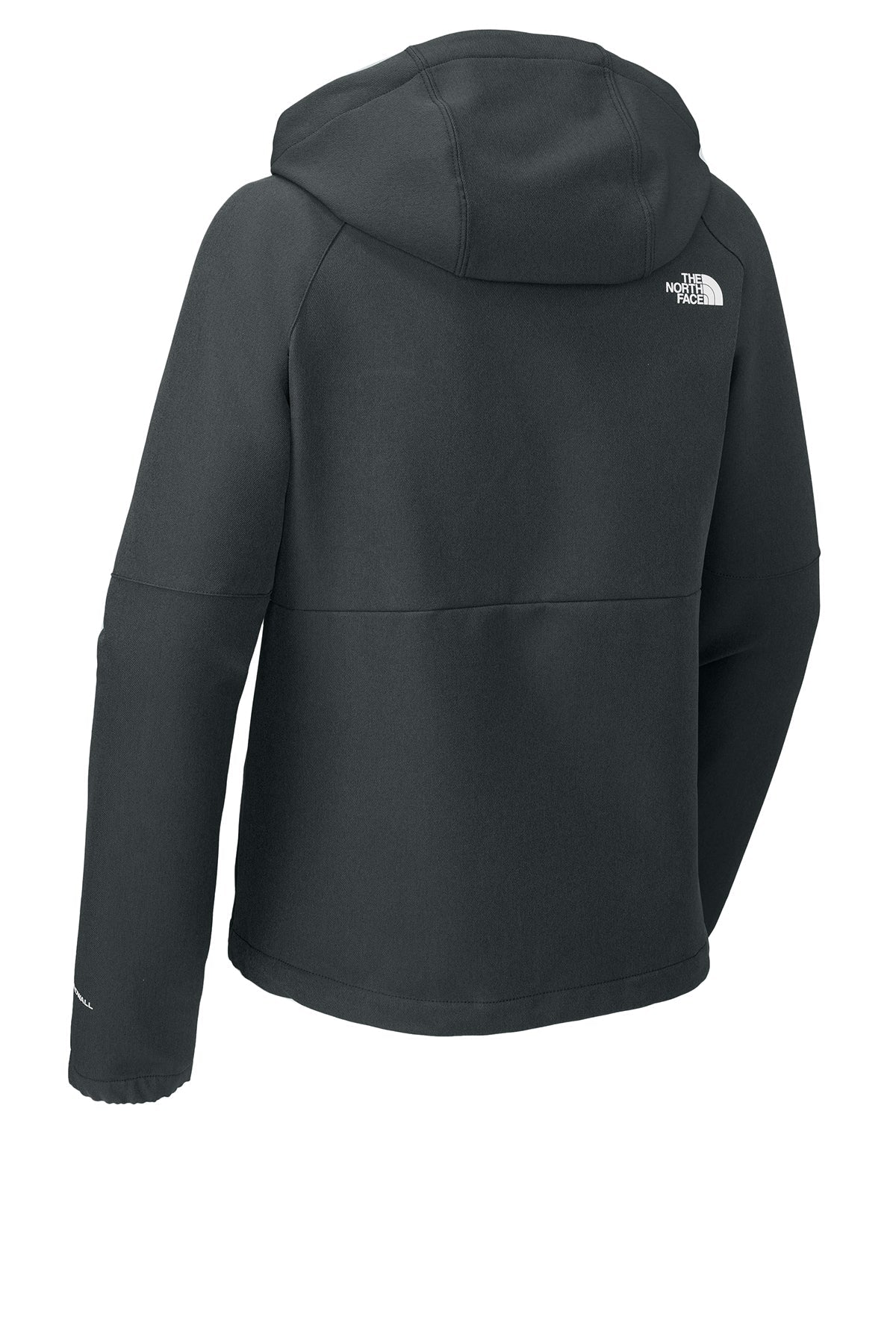 North Face Ladies Barr Lake Hooded Soft Shell Jackets, Asphalt Grey Dark Heather [Real8 Group]