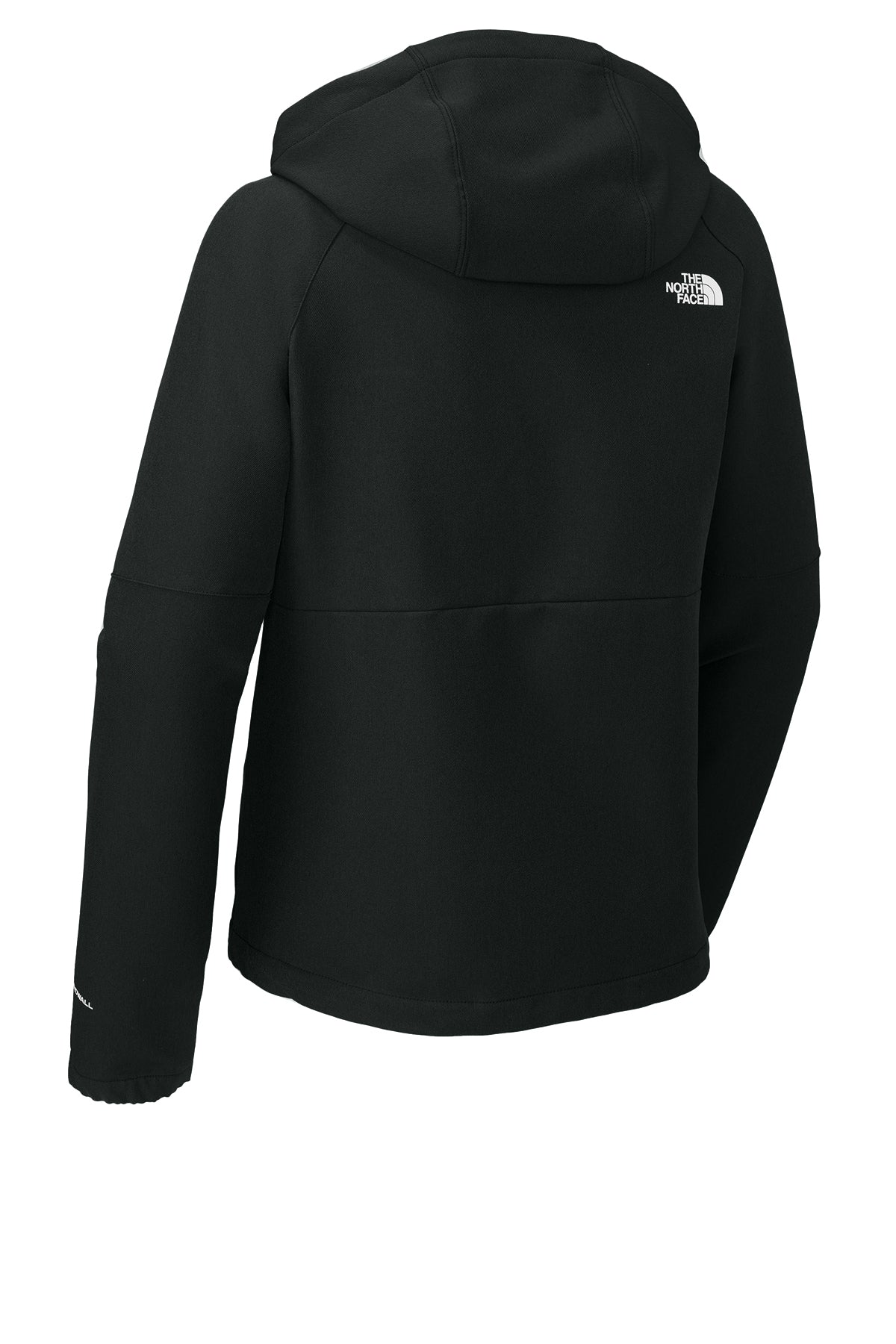 North Face Ladies Barr Lake Hooded Soft Shell Jackets, Black Heather [A Plus Learning Solutions]