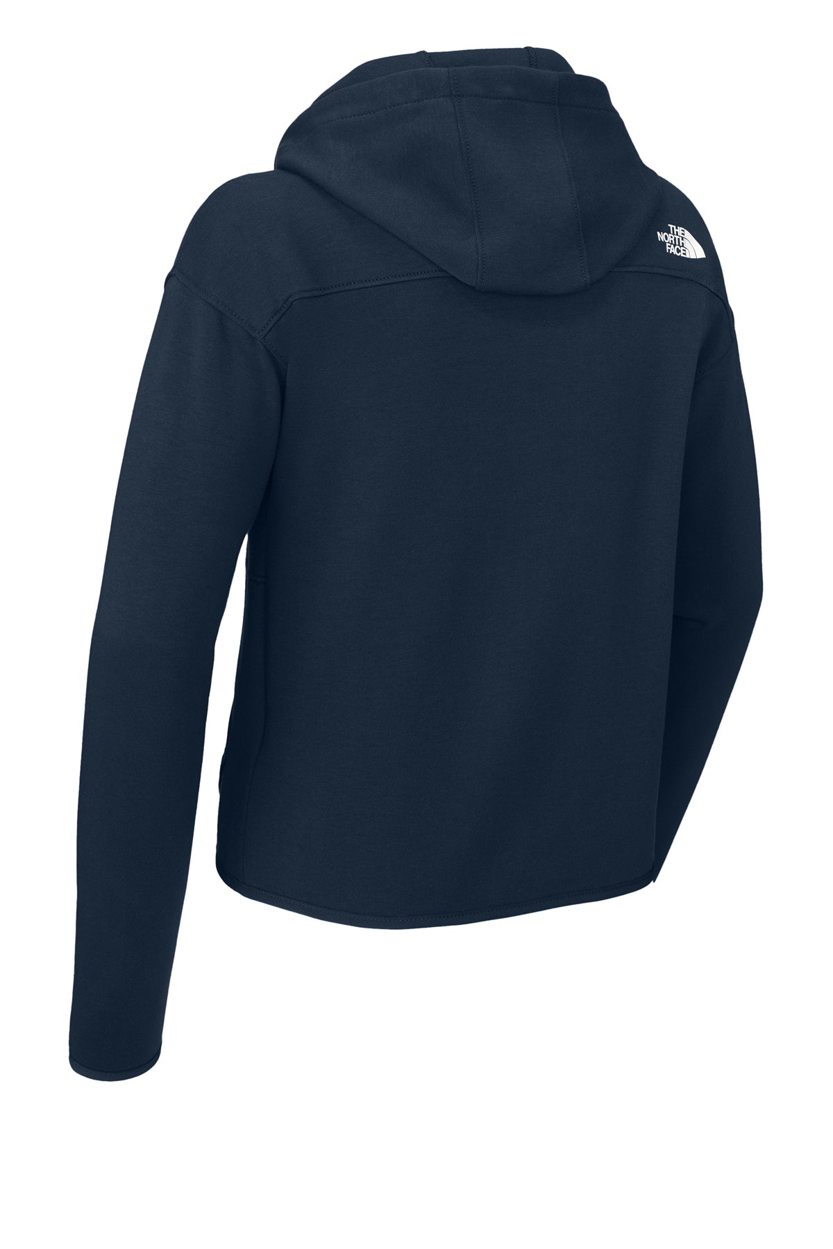 North Face Ladies Double-Knit Zip Custom Hoodies, Summit Navy [The Braff Group]