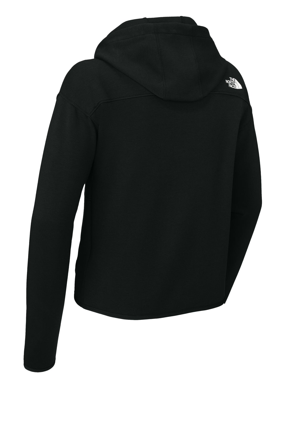 North Face Ladies Double-Knit Zip Custom Hoodies, Black