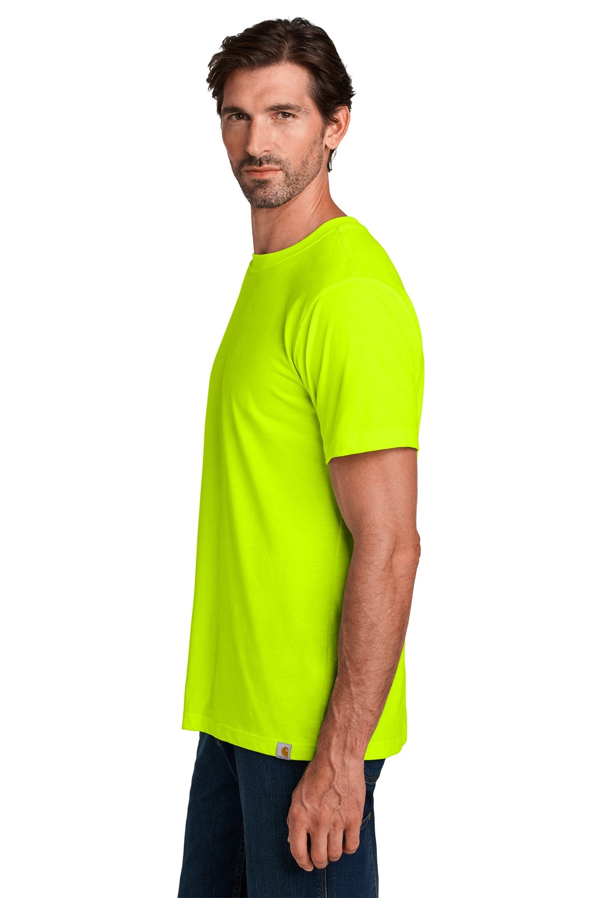 Carhartt Short Sleeve Custom T-Shirts, Brite Lime