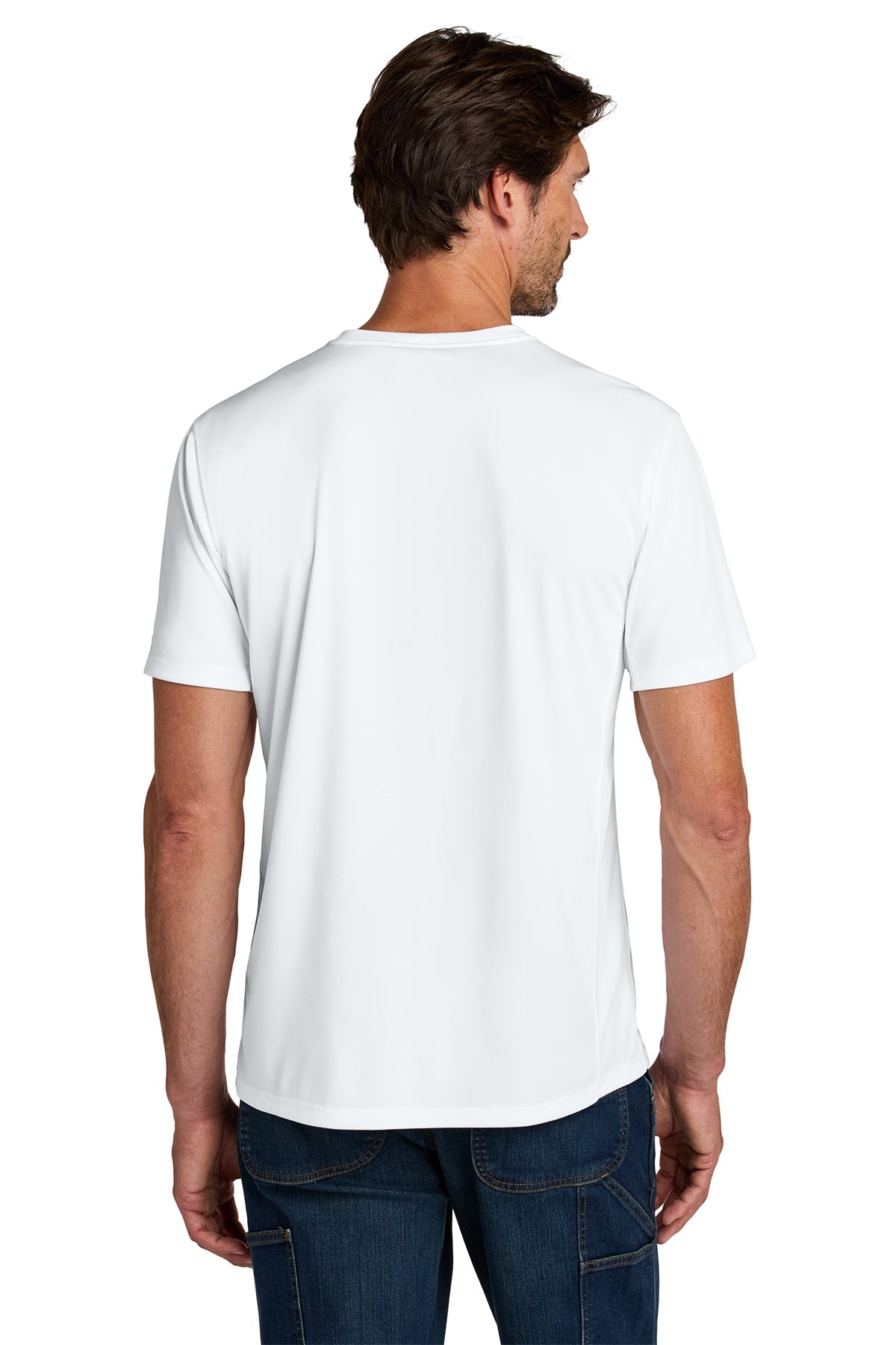 Carhartt Force Sun Defender Short Sleeve Custom T-Shirts, White