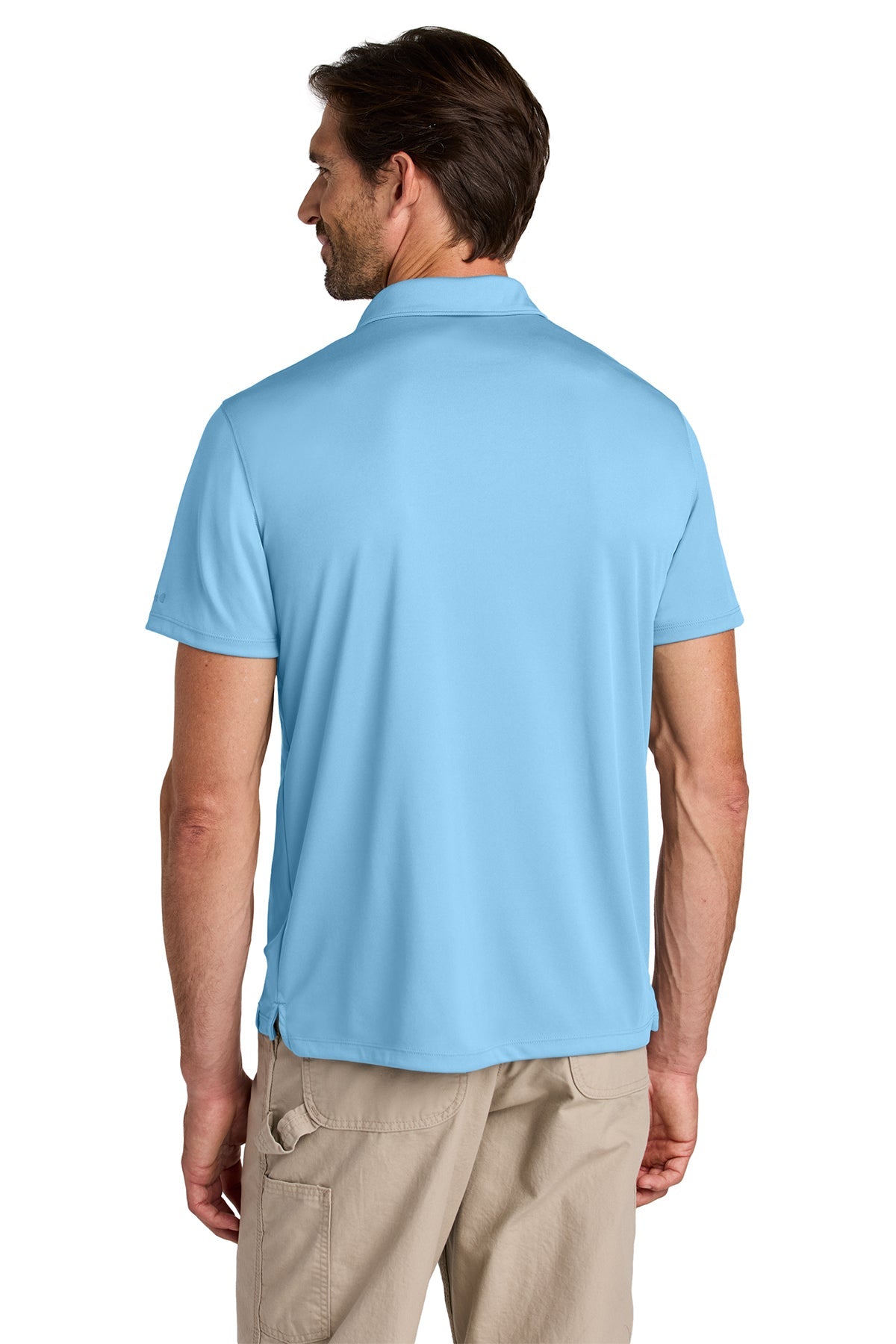 Carhartt Force Sun Defender Custom Polos, Fresh Water Blue