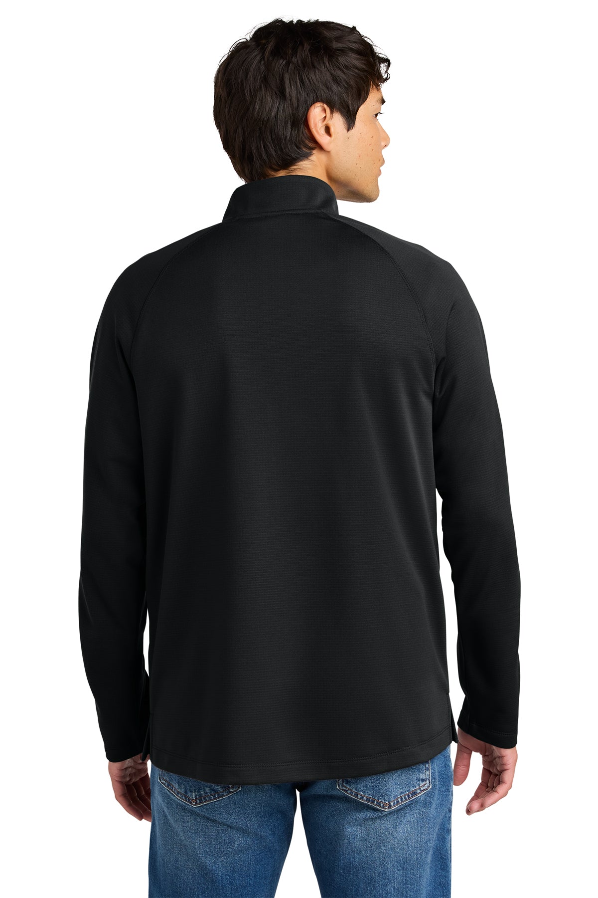 New Era Stand Out Custom 1/4-Zips, Black