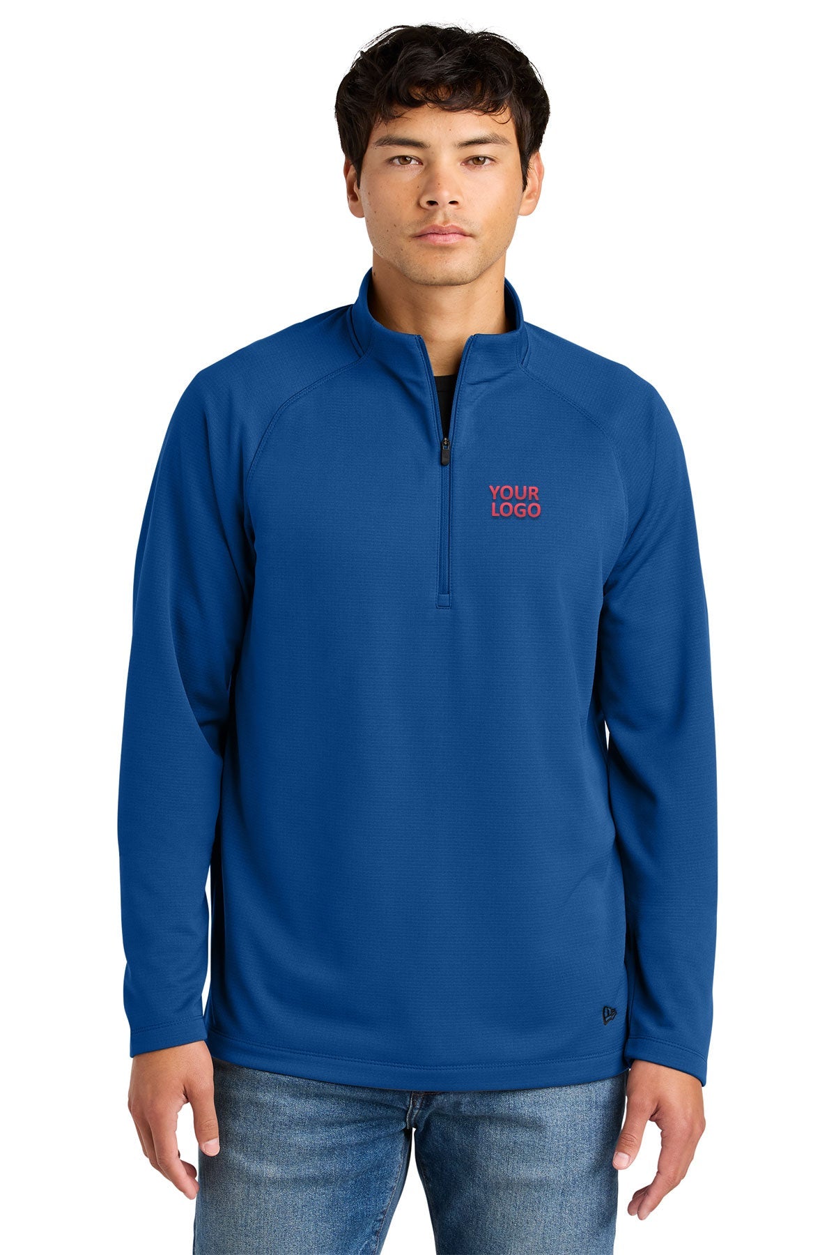 New Era Royal NEA515 custom logo sweatshirts