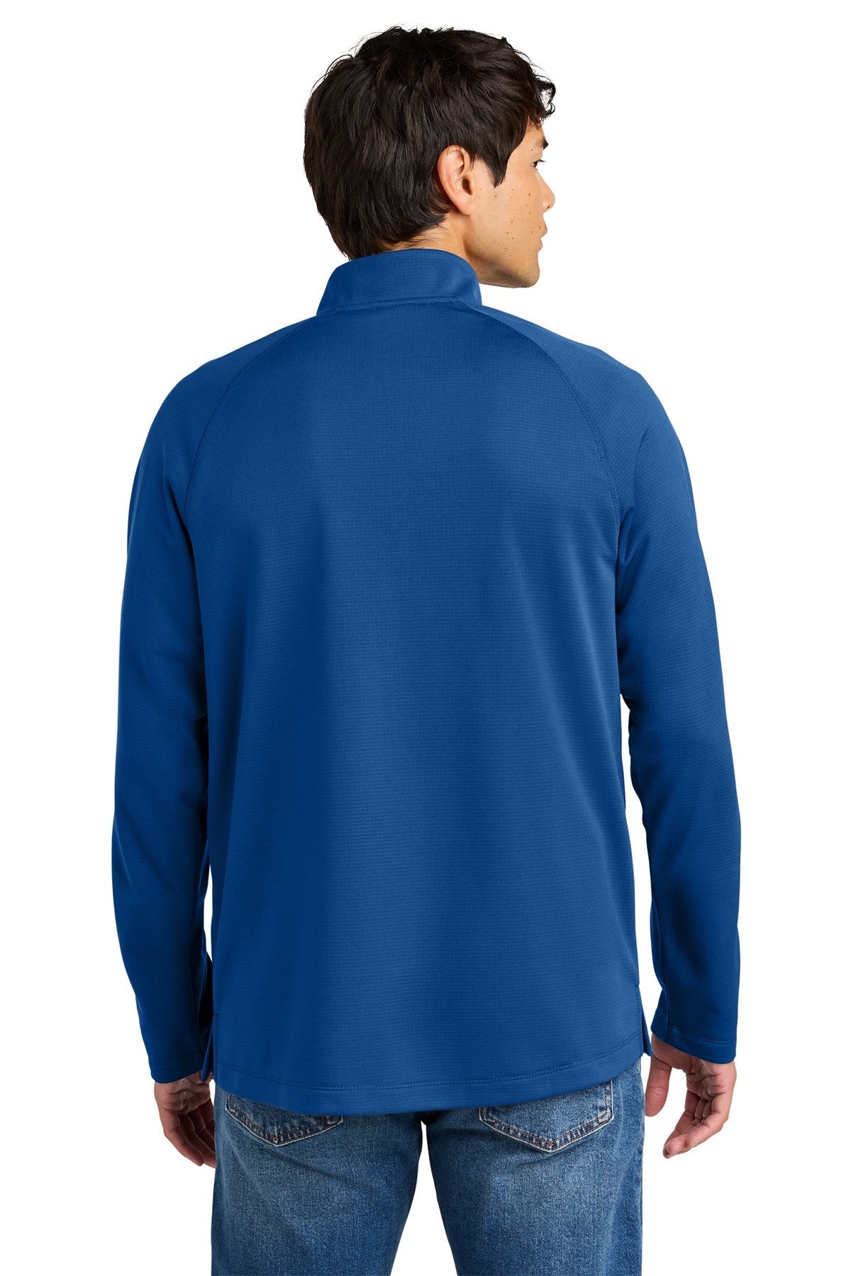New Era Stand Out Custom 1/4-Zips, Royal