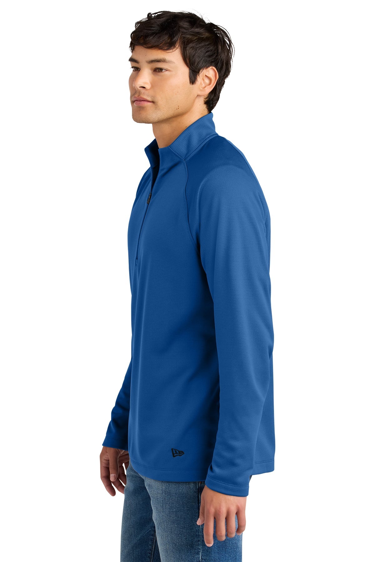 New Era Stand Out Custom 1/4-Zips, Royal