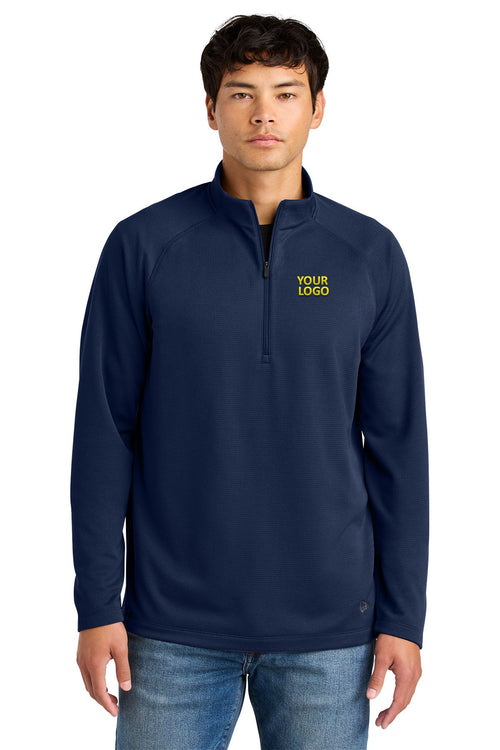 New Era Womens Stand Out 1/4-Zip, True Navy [TW Constructors]