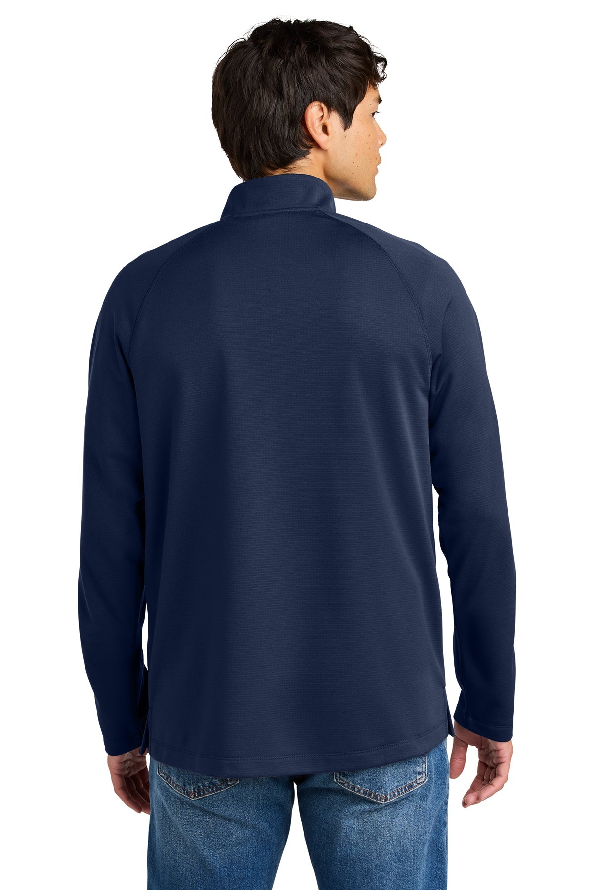 New Era Stand Out Custom 1/4-Zips, True Navy