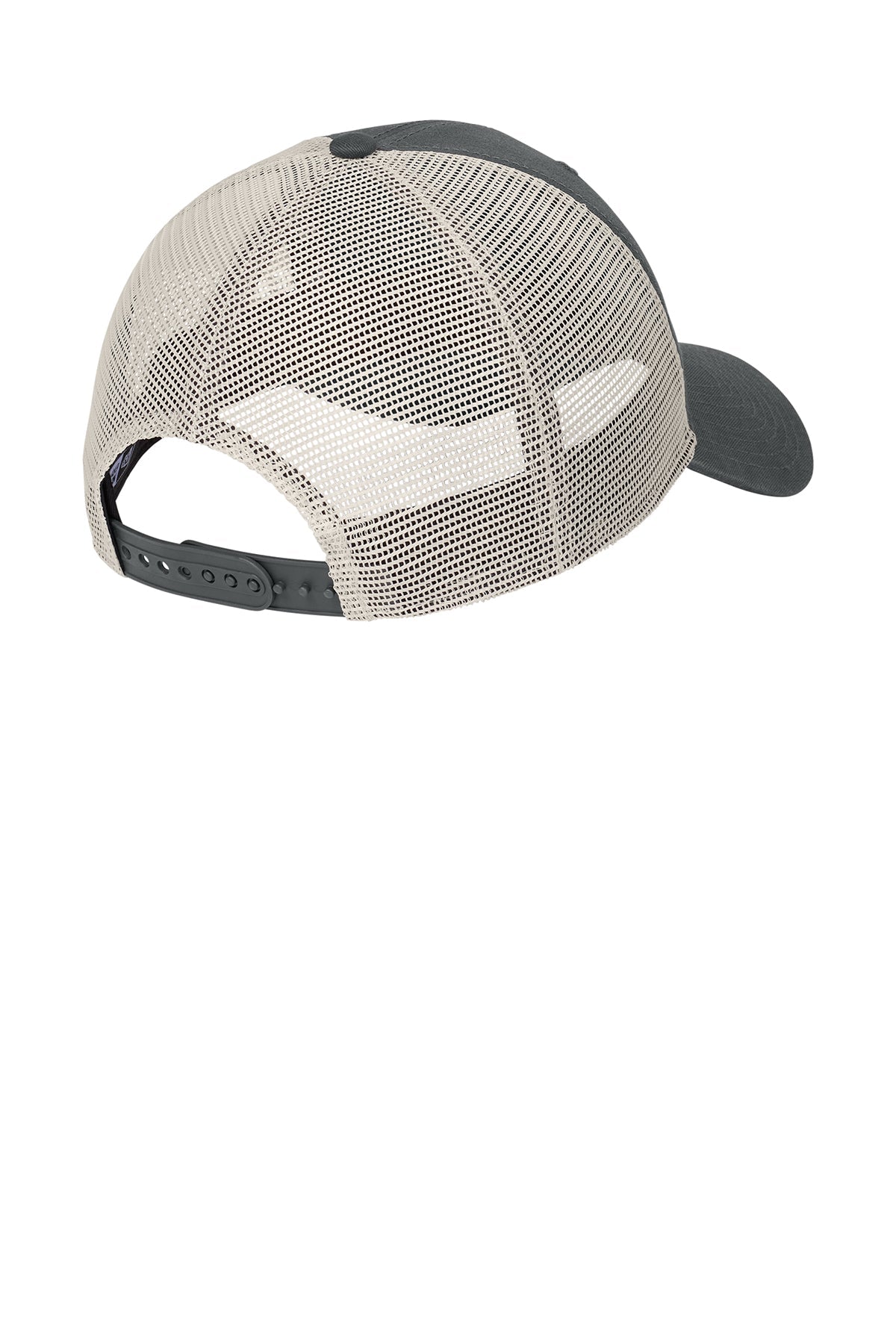 New Era 9TWENTY Unstructured Mesh Snapback Custom Caps, Graphite/ Stone