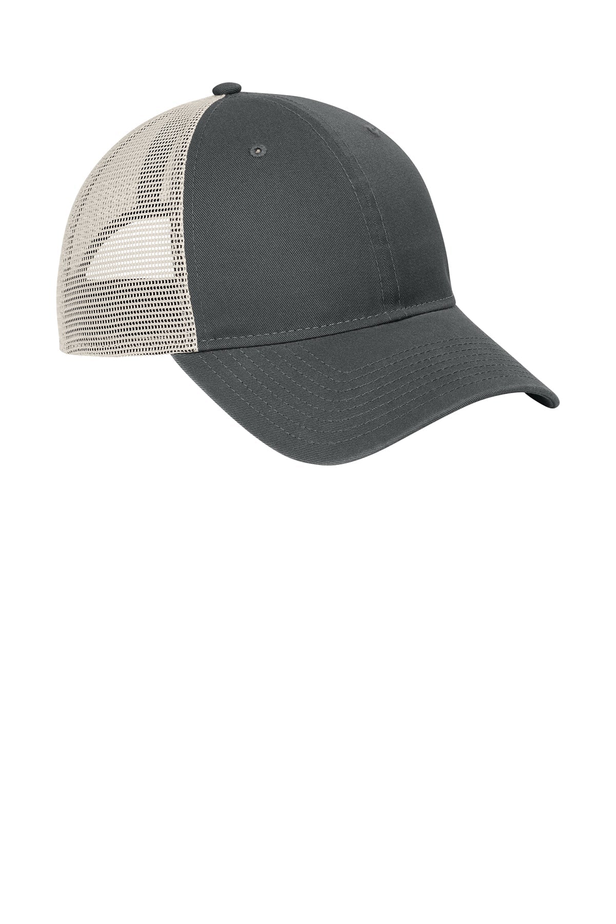 New Era 9TWENTY Unstructured Mesh Snapback Custom Caps, Graphite/ Stone [Valley Internet]