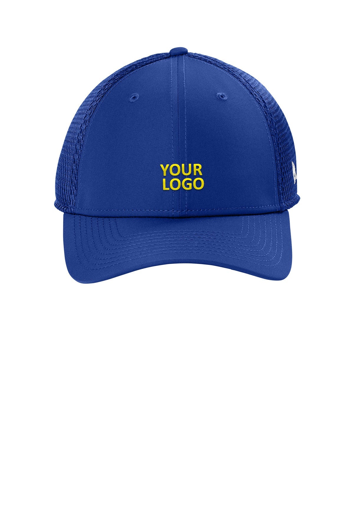 Branded New Era 9THIRTY Performance Stretch Mesh Custom Caps Royal