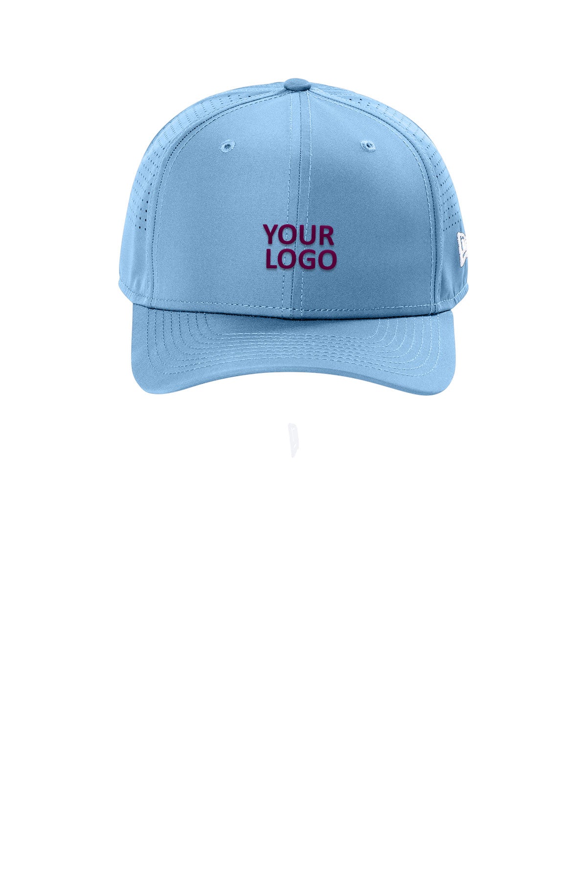 New Era 9SEVENTY Perforated Snapback Custom Caps, Sky Blue