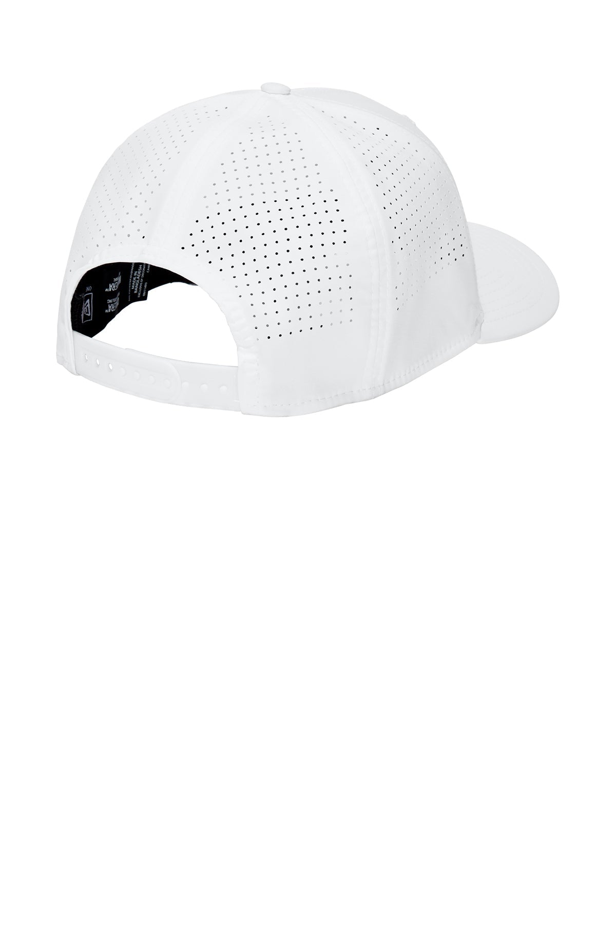 New Era 9SEVENTY Perforated Snapback Custom Caps, White [WeCare tlc]
