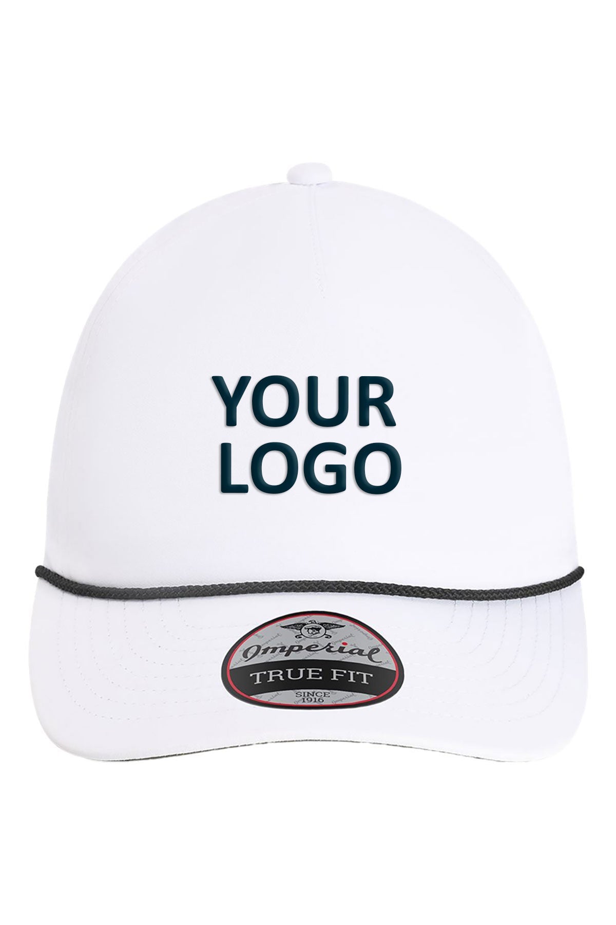 Custom Imperial 34395 White/ Black