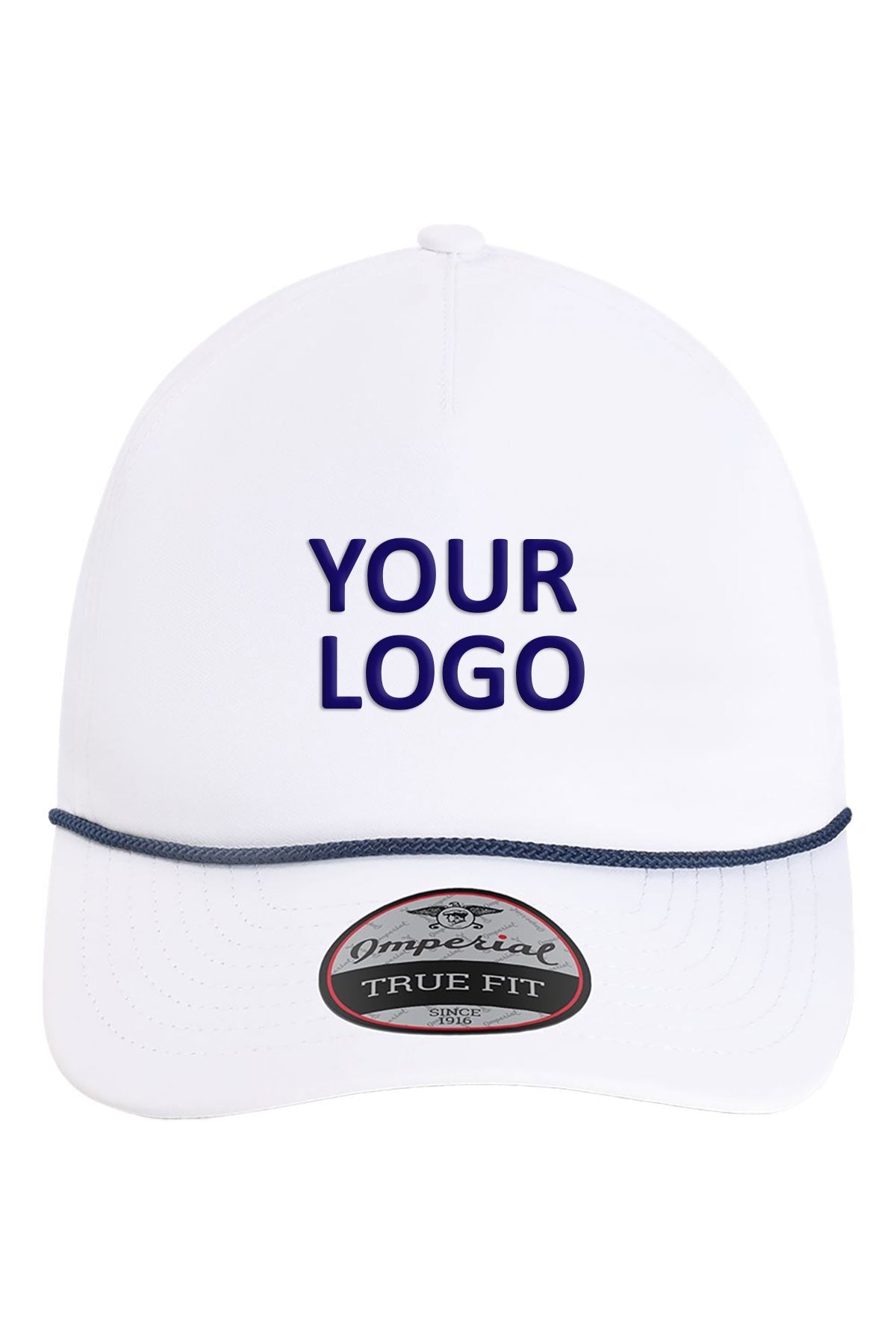 Imperial The Harrison Custom Caps, White/ Navy [Holden Richardson]