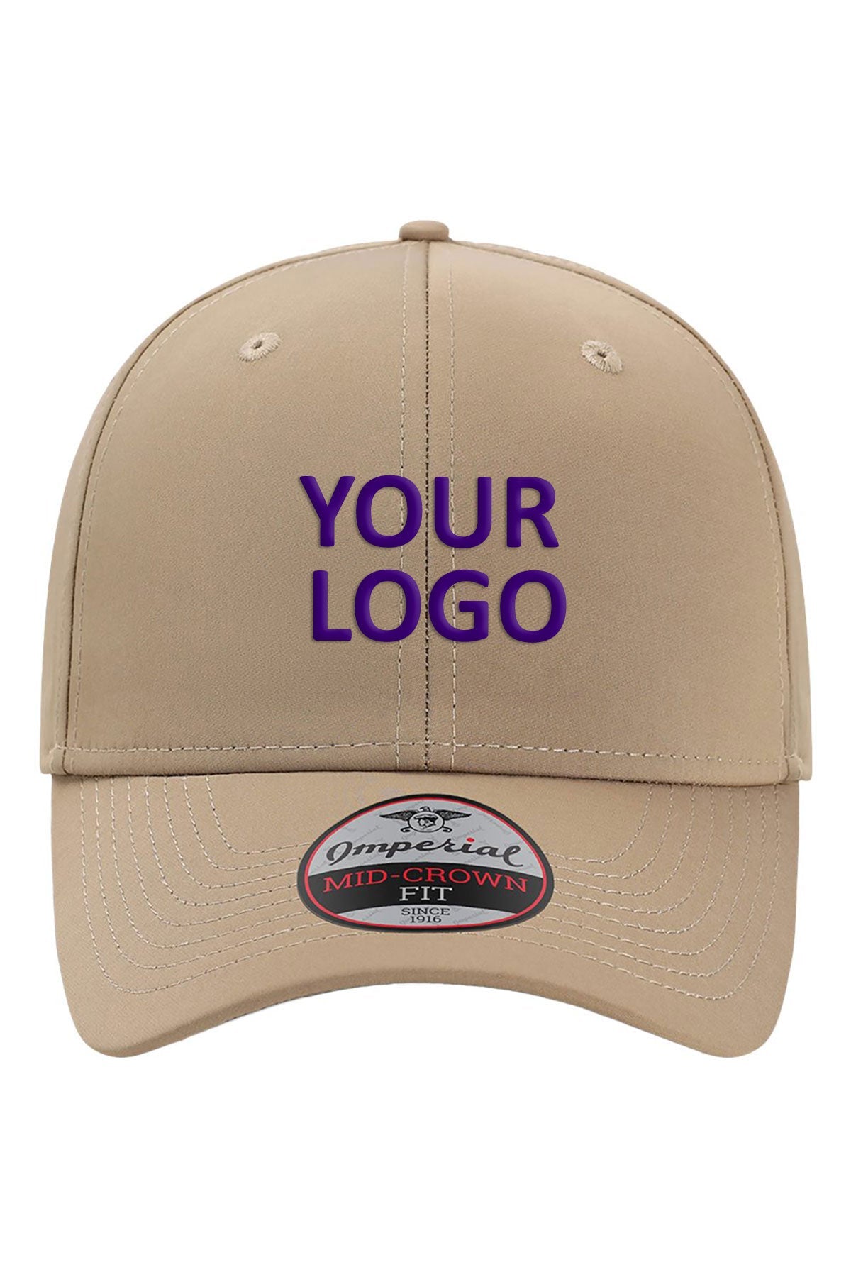 Imperial The Independent Custom Caps, Khaki