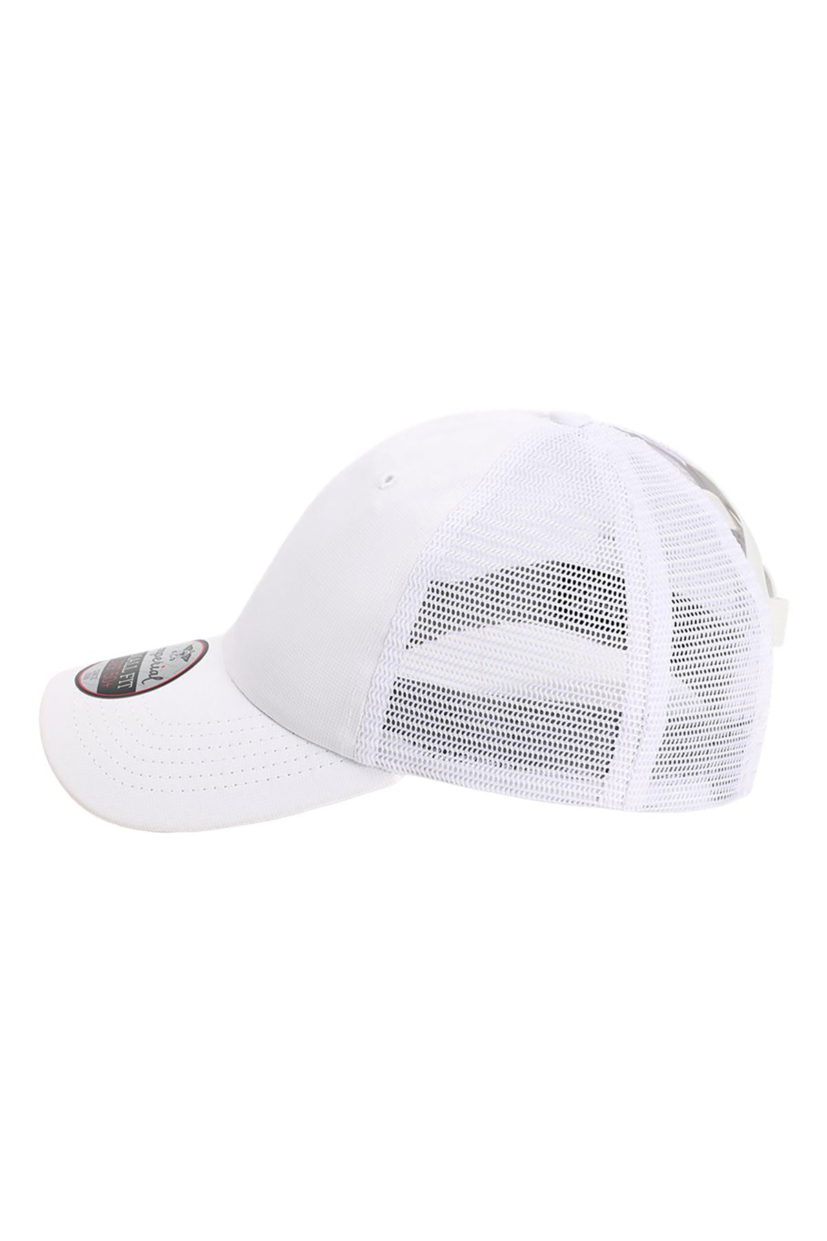 Imperial The Hinsen Mesh Back Custom Caps, White [Zura Bio]