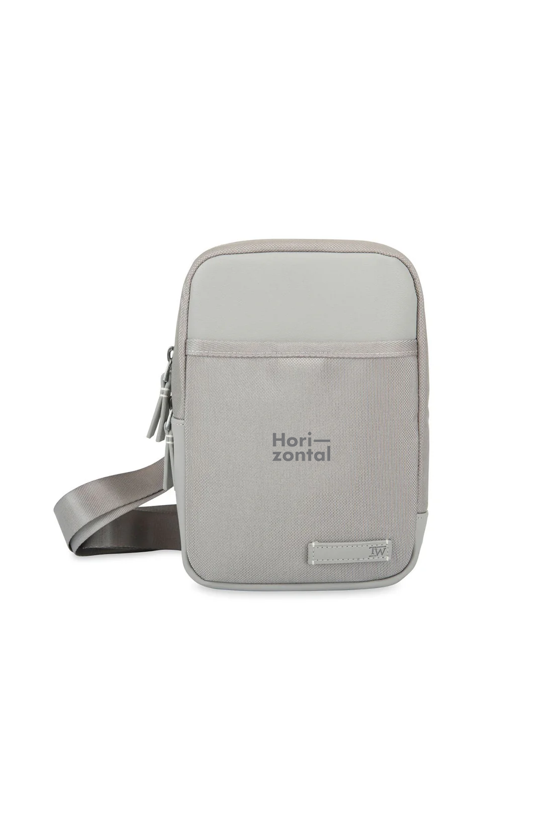 Travis & Wells Lennox Crossbody, Taupe [Horizontal]