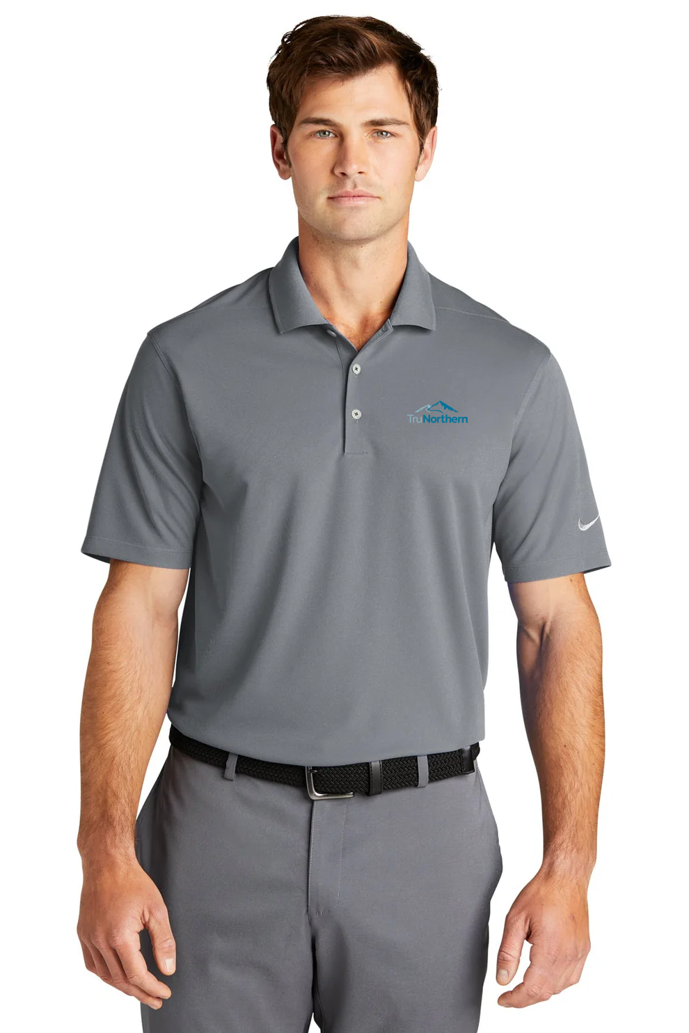 Nike Dri-FIT Micro Pique Tall Polo, Cool Grey [TruNorthern]