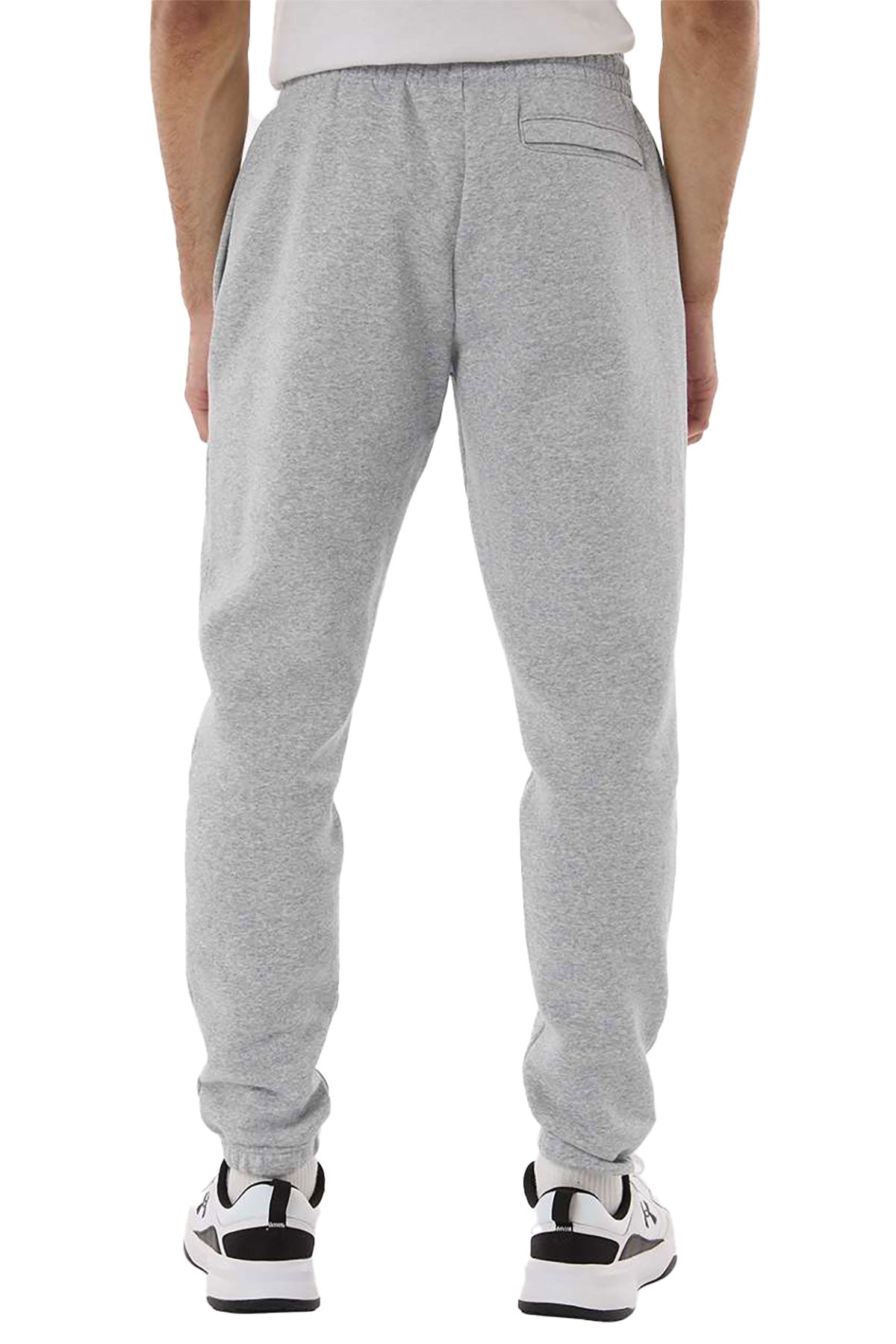 Under Armour Icon Custom Fleece Joggers, Grey Light Heather/ White