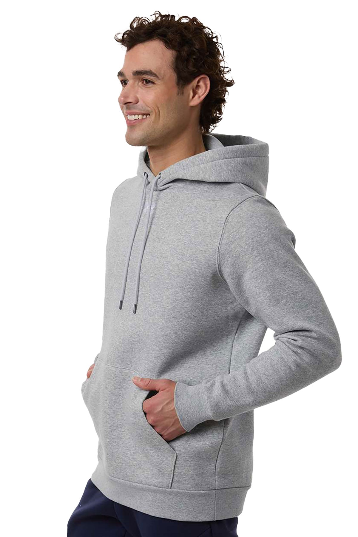 Under Armour Team Icon Fleece Custom Hooded Sweatshirts, Grey Light Heather/ White