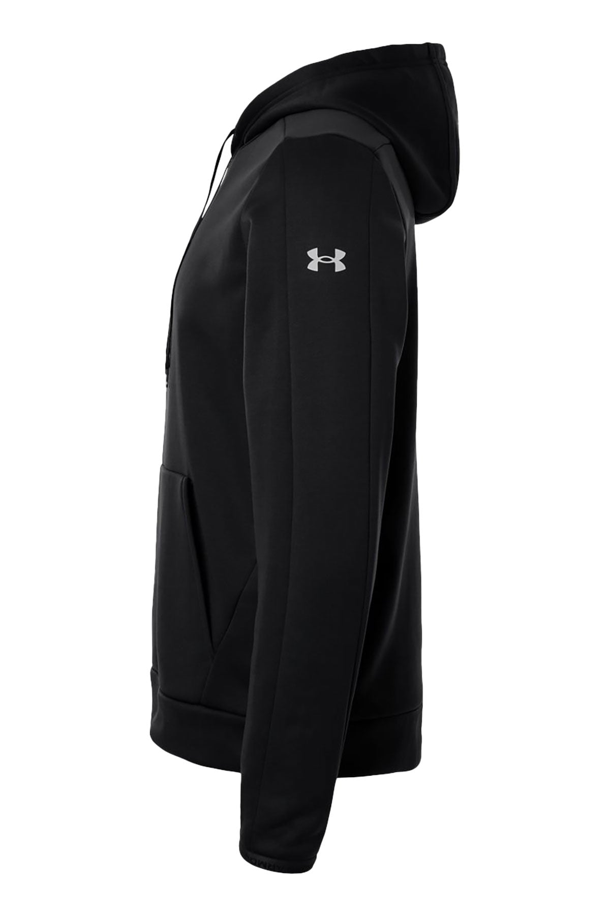 Under Armour Armour Fleece Pro Custom Hooded Sweatshirts, Black/ White