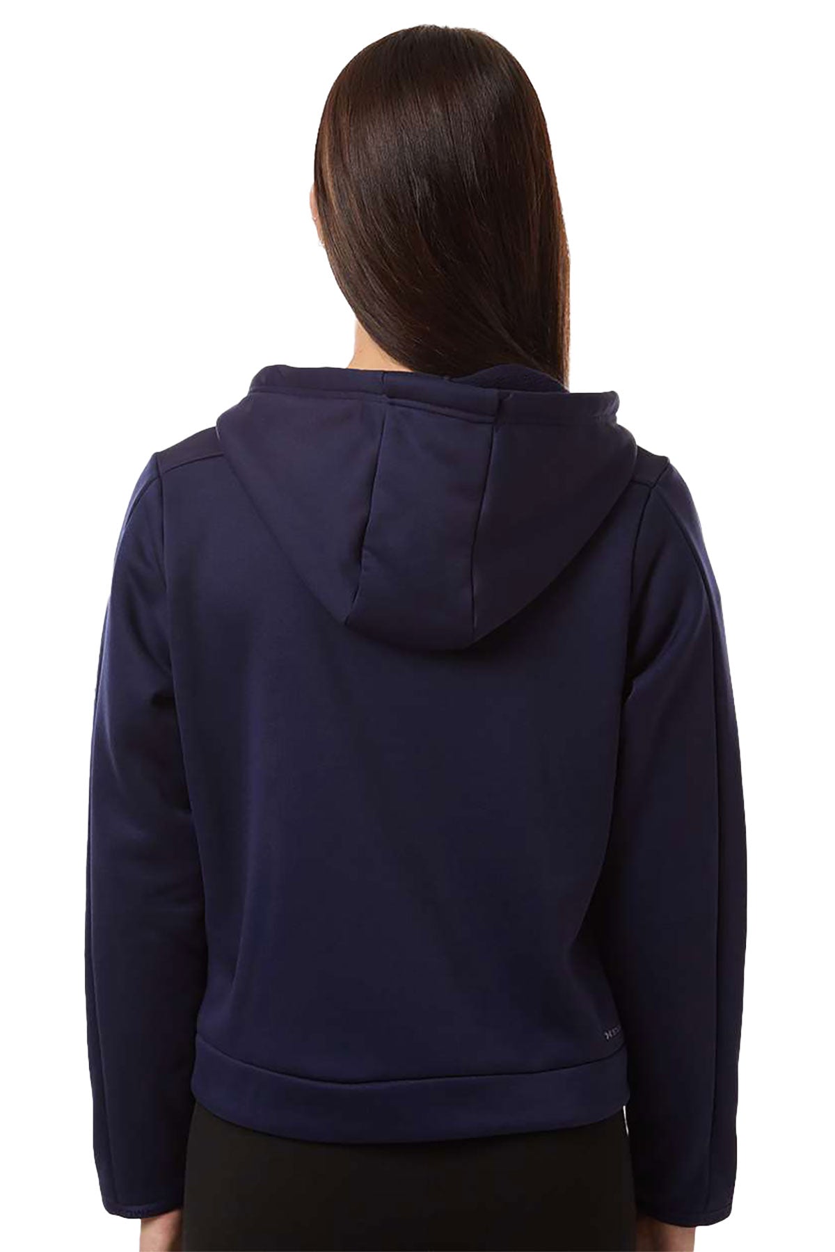 Under Armour Women's Armour Fleece Pro Custom Hooded Full-Zips, Midnight Navy/ White