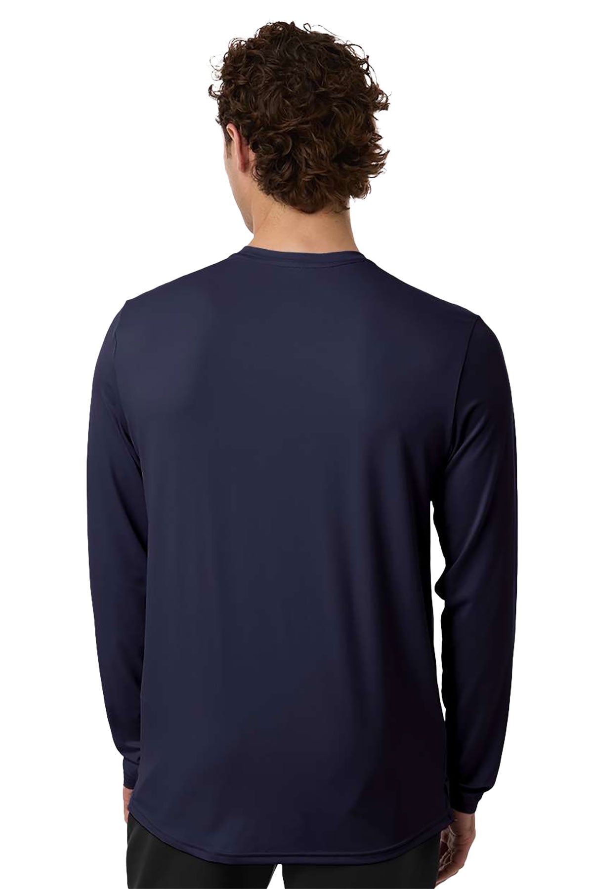 Under Armour Team Vanish Custom Long Sleeve T-Shirts, Midnight Navy/ White