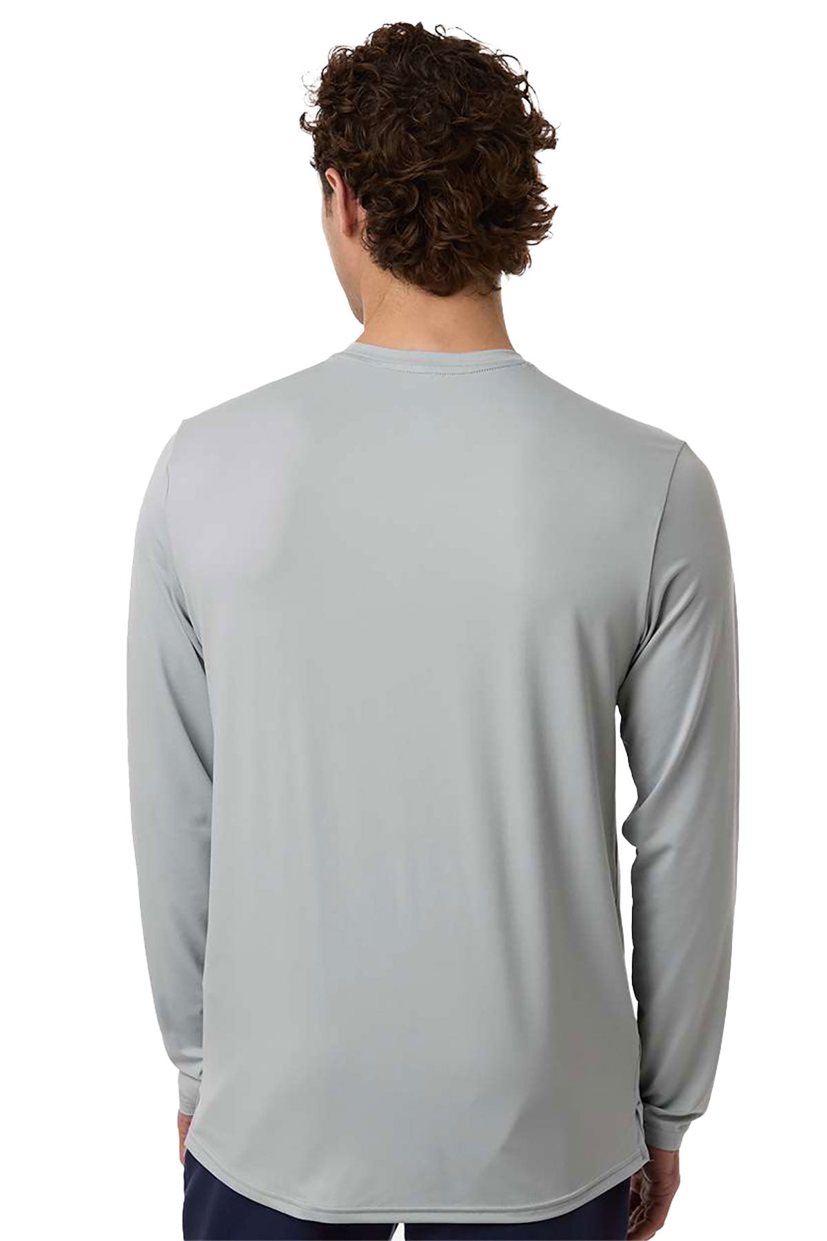 Under Armour Team Vanish Custom Long Sleeve T-Shirts, Mod Grey/ White