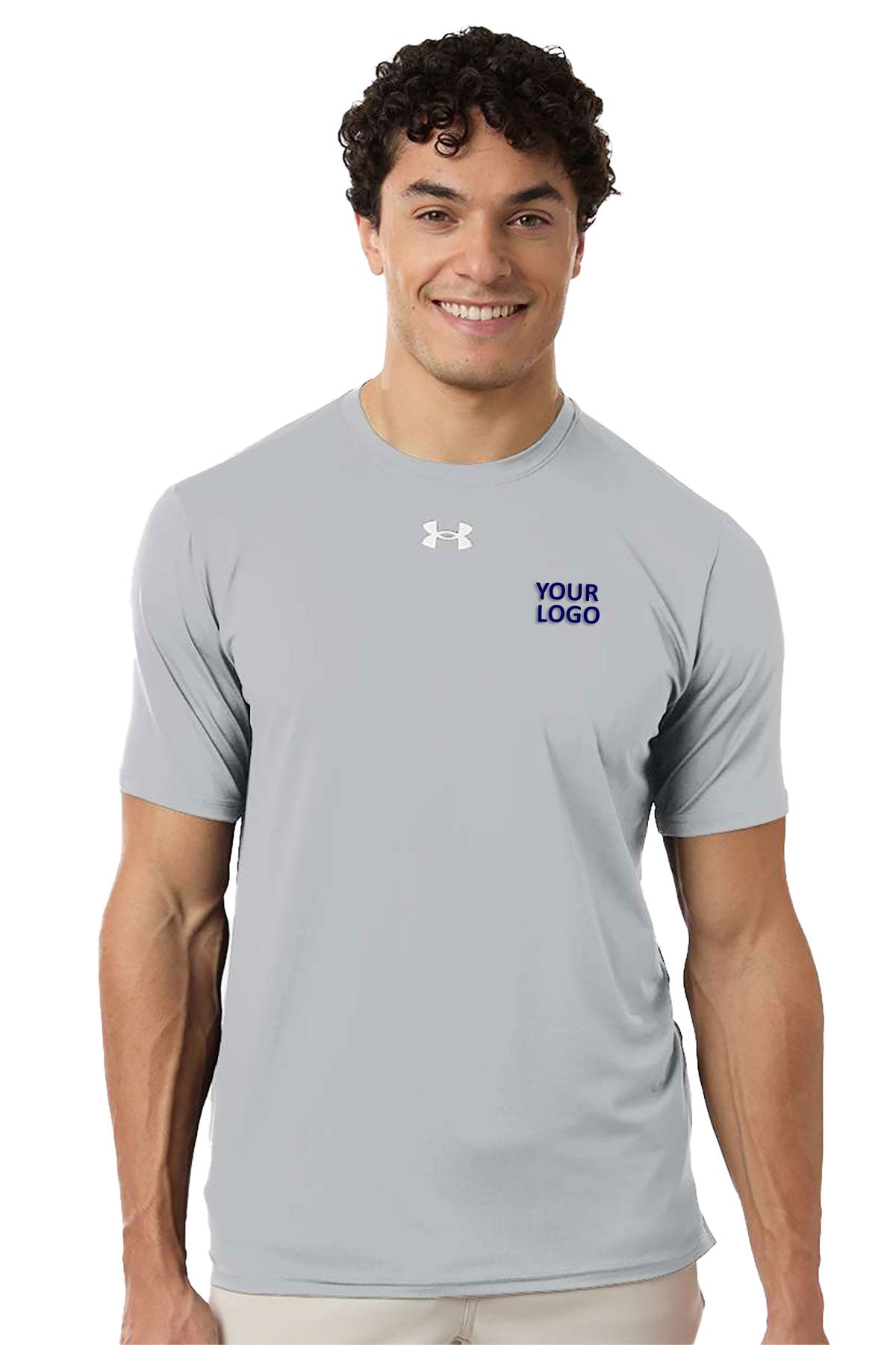 Custom Under Armour 6014167 Mod Grey/ White