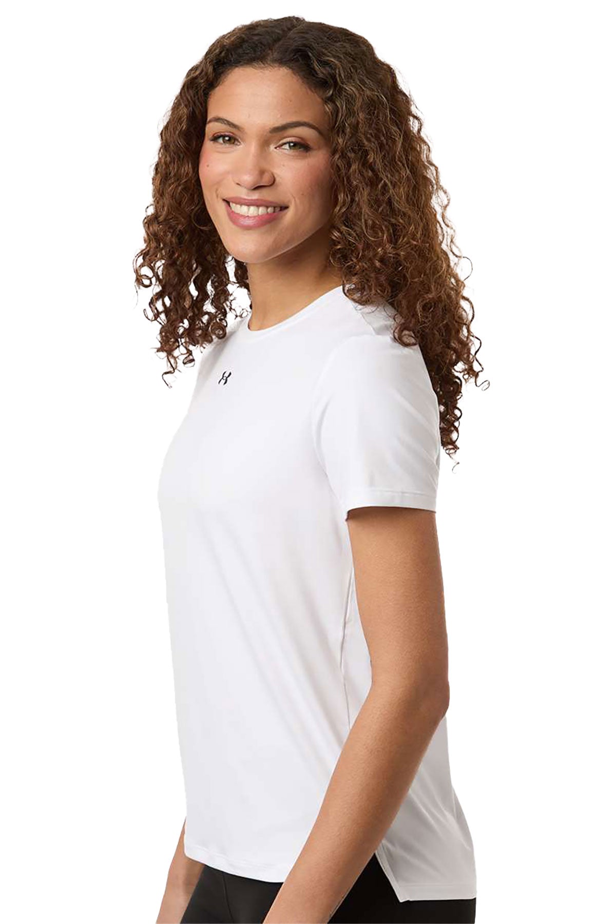 Under Armour Women’s Custom Vanish T-Shirts, White/ Black