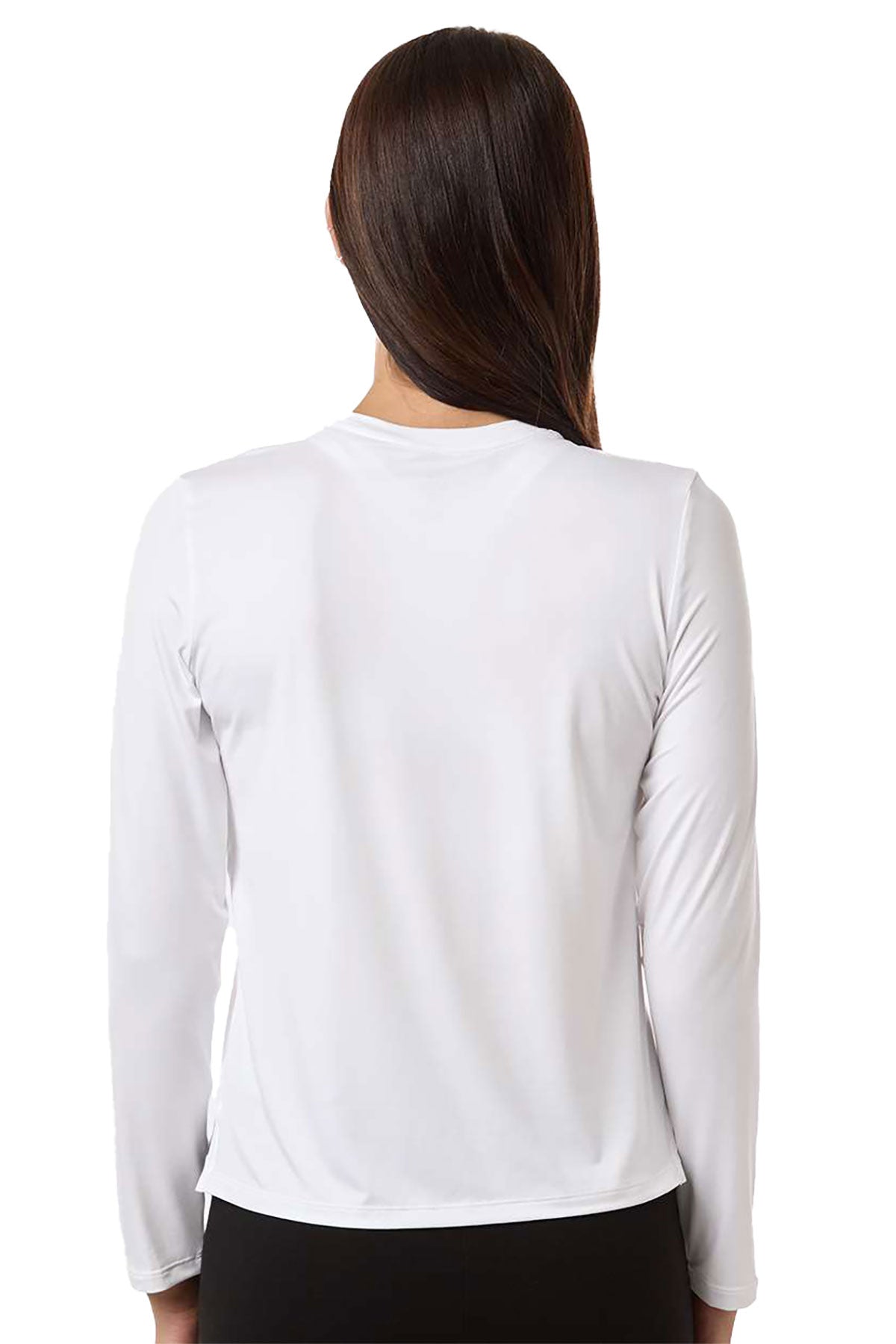 Under Armour Women's Team Vanish Custom Long Sleeve T-Shirts, White/ Pitch Grey