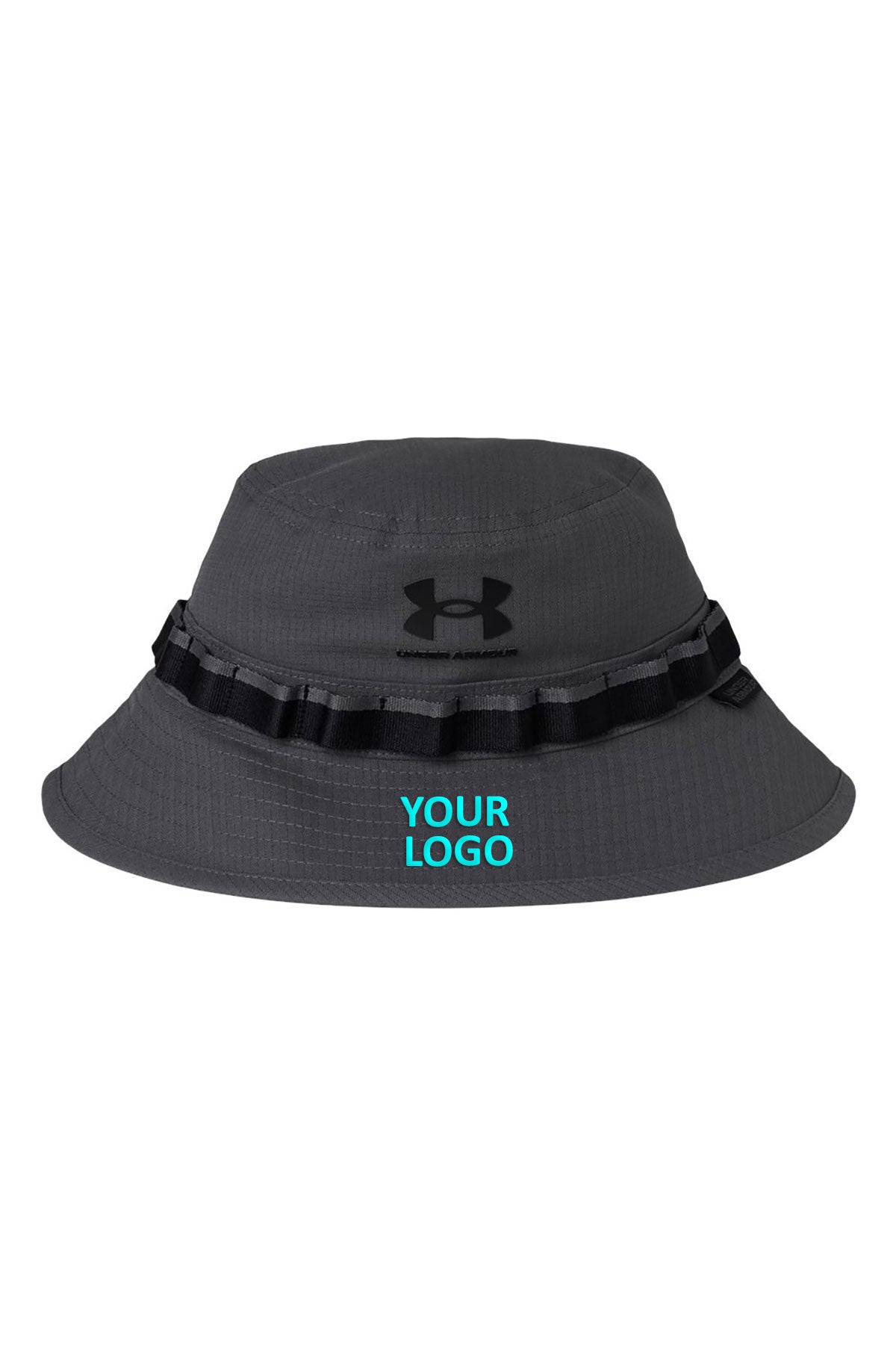 Custom Under Armour 1383434 Castlerock/ Black
