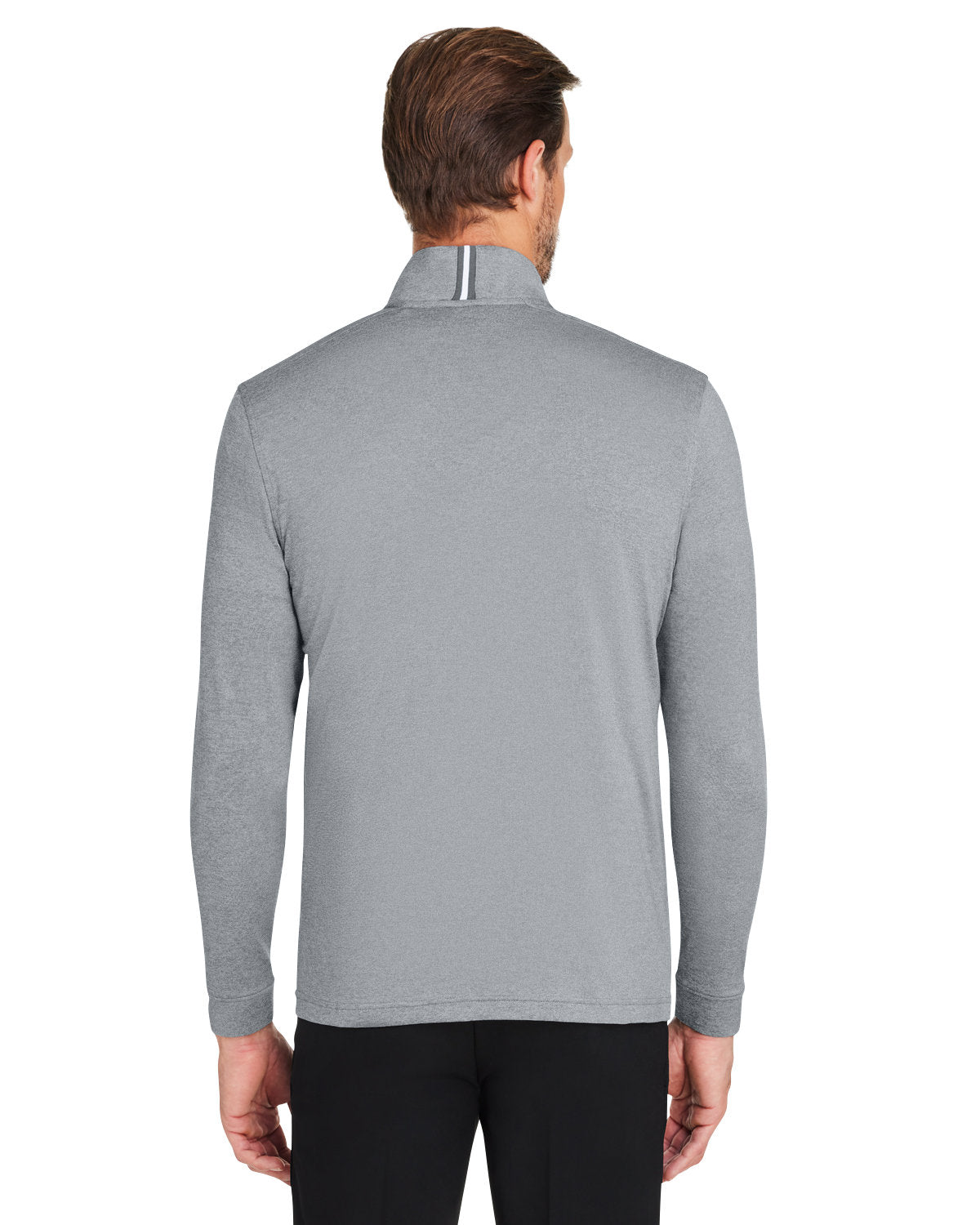 Under Armour Mens Playoff Custom Quarter-Zips, Steel