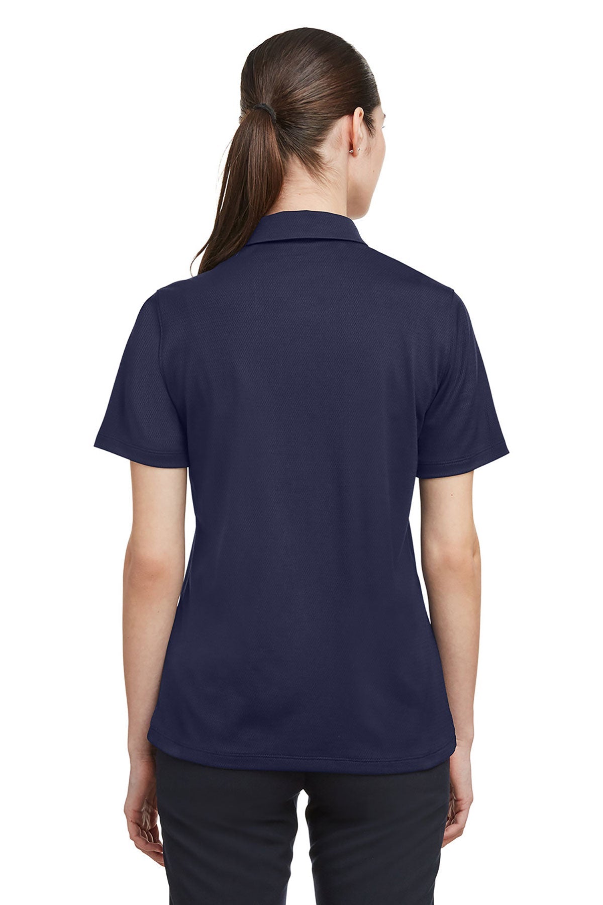 Under Armour Ladies Tech Polo, Mid Navy [GuidePoint Security]
