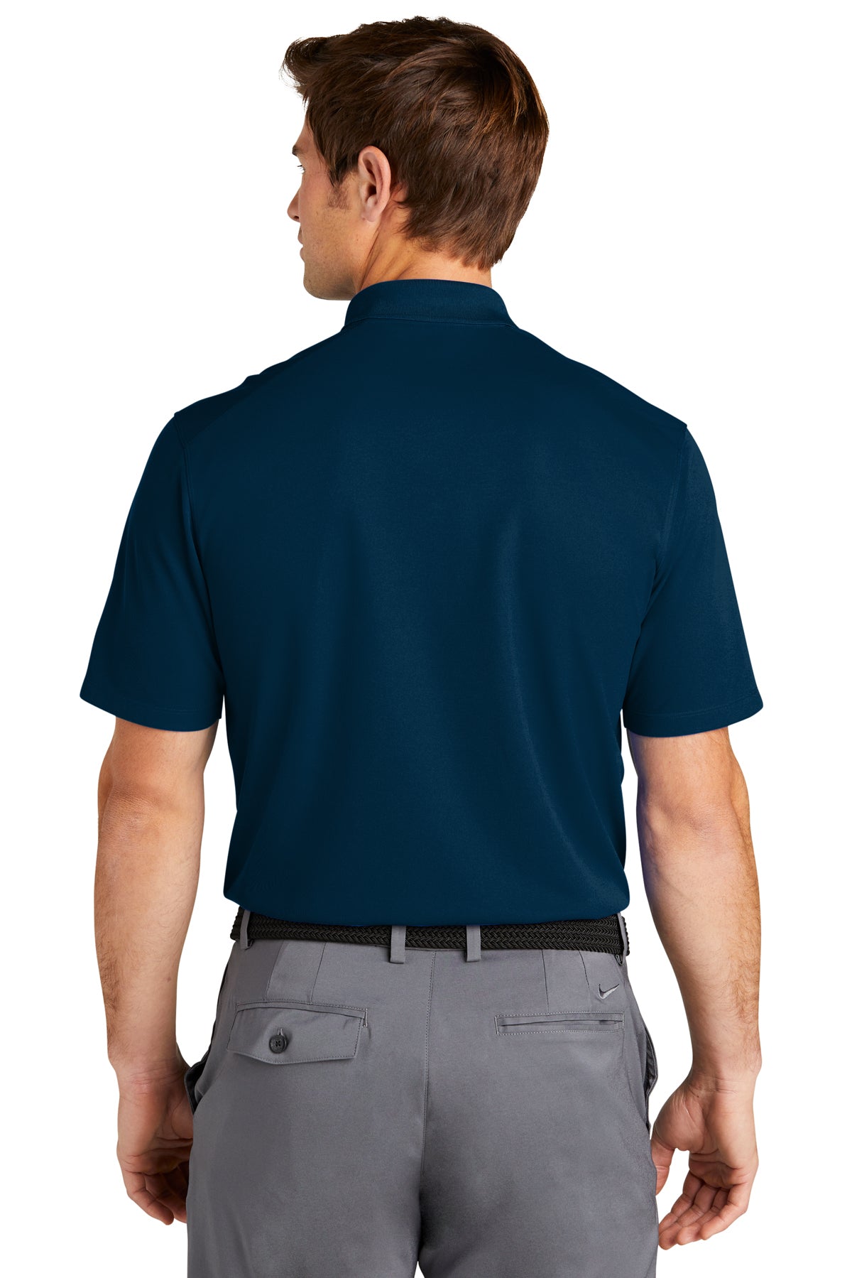 Nike Dri-FIT Micro Pique Customized Polos, Navy [CommStar Credit Union]
