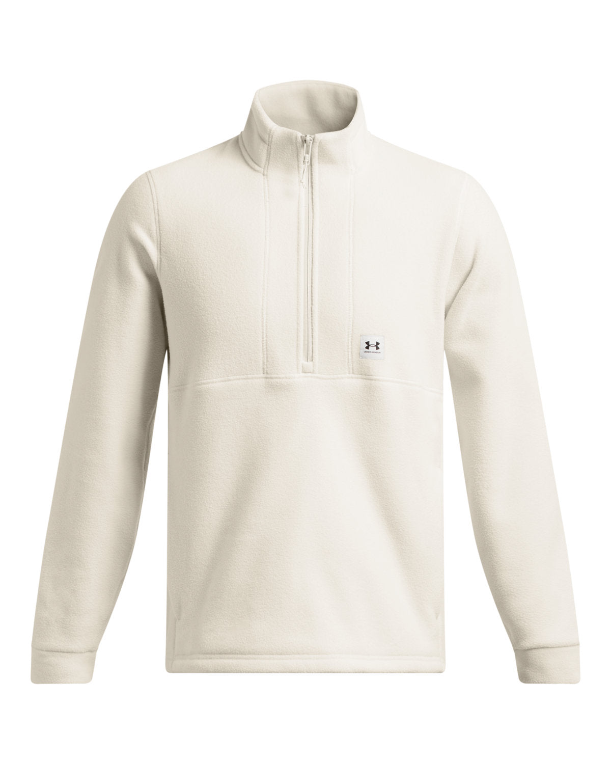 Under Armour Mens Expanse Fleece Custom Half-Zips, Summer White