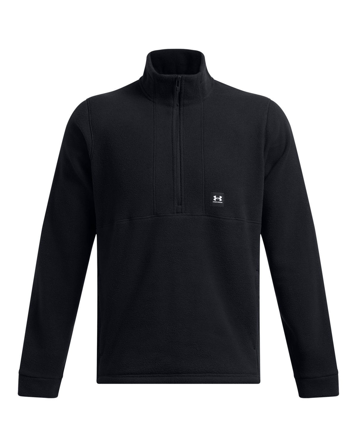 Under Armour Mens Expanse Fleece Custom Half-Zips, Black