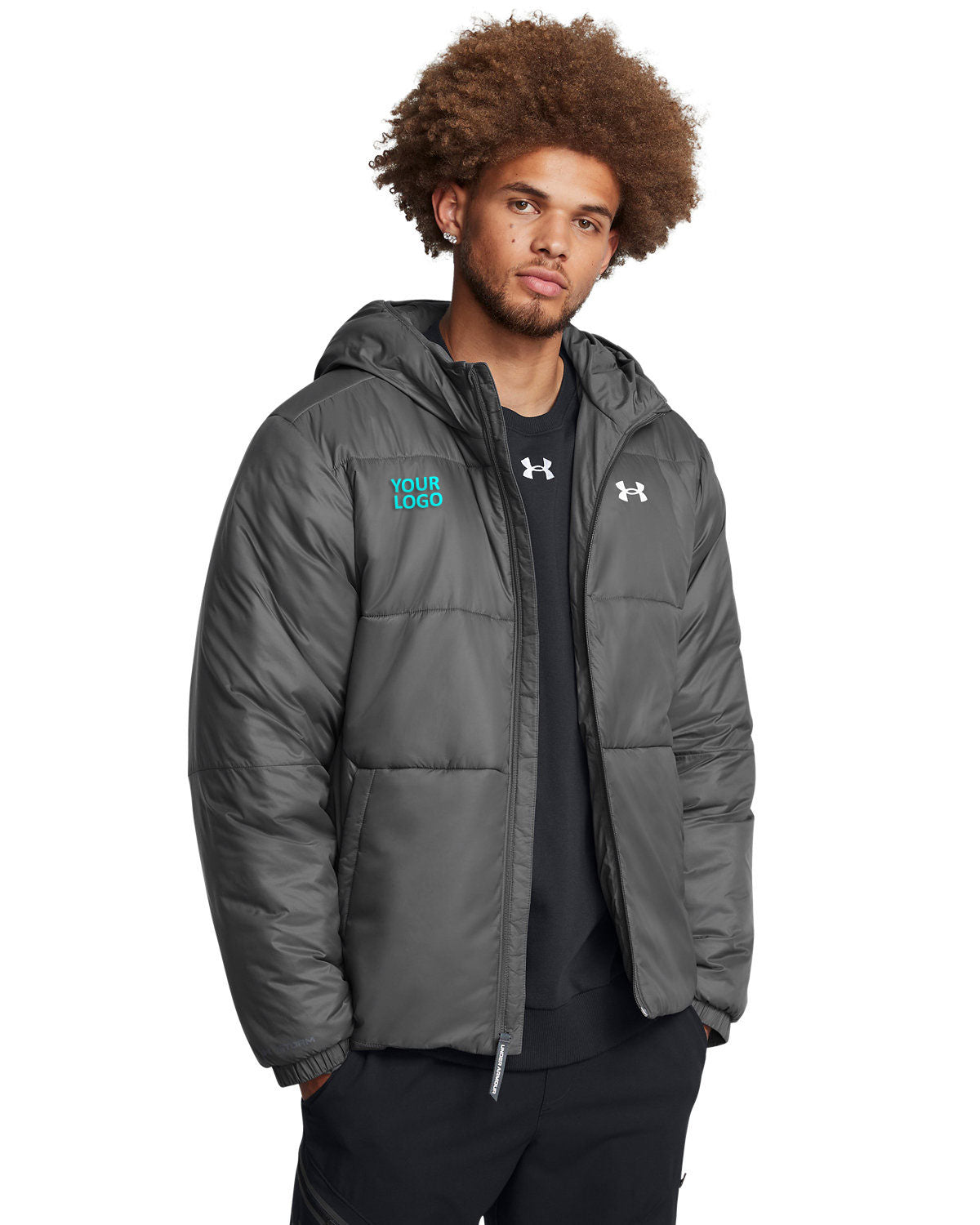 Under Armour Castle Rock 1389182 jackets with company logo